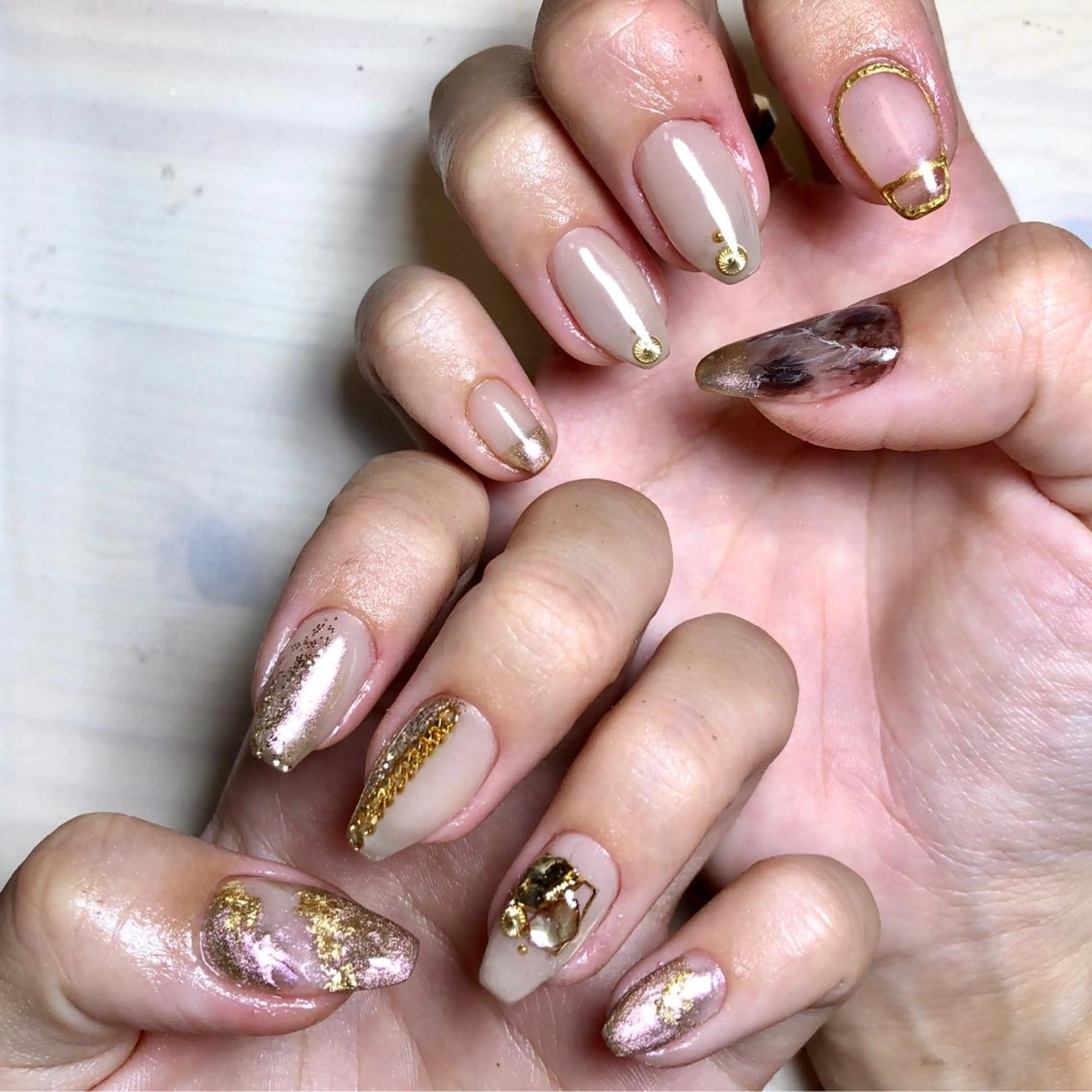 ネイル 三橋 結菜のネイルデザイン