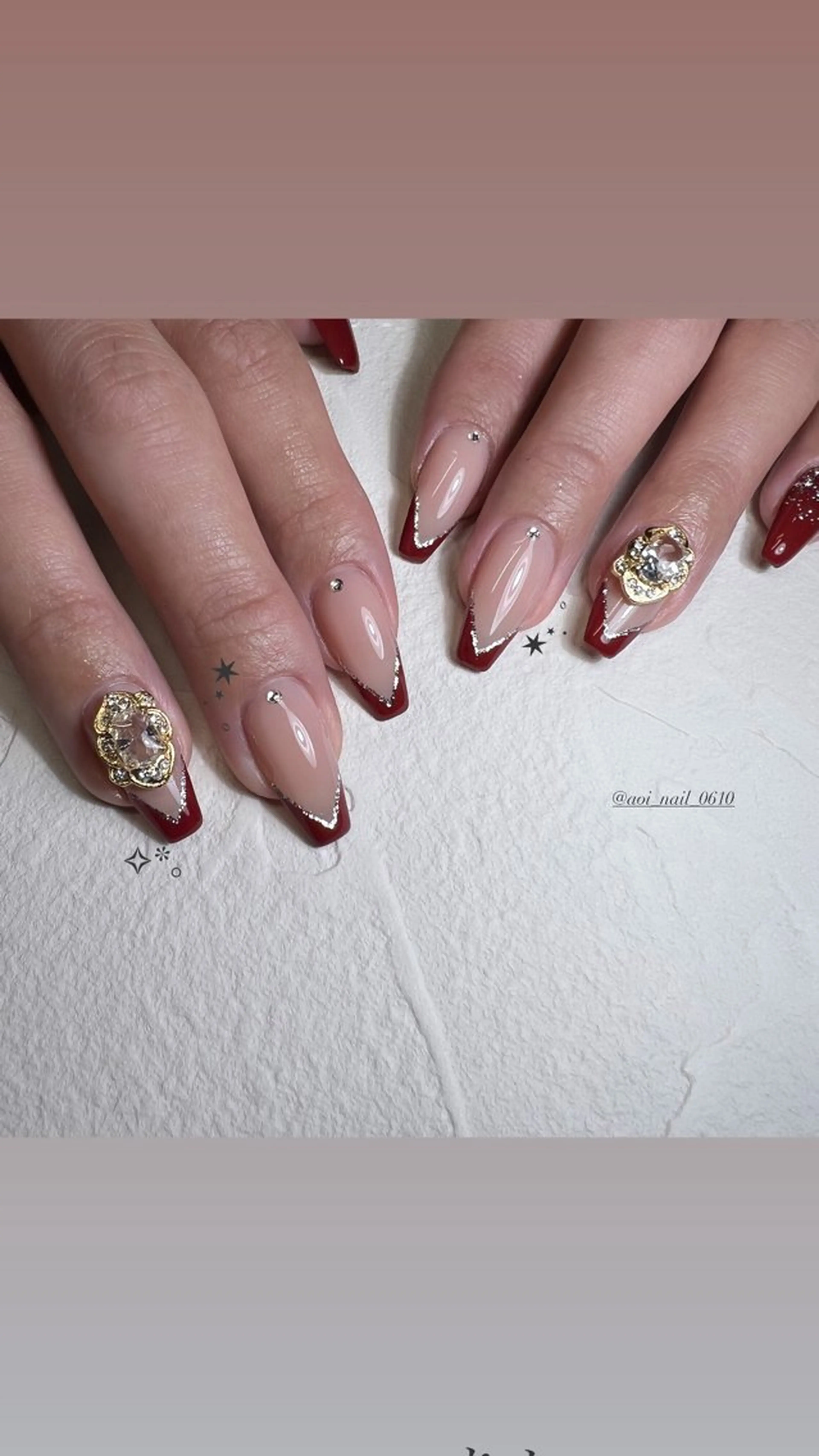 ネイル ハンドネイル Nailist Aoiのネイルデザイン
