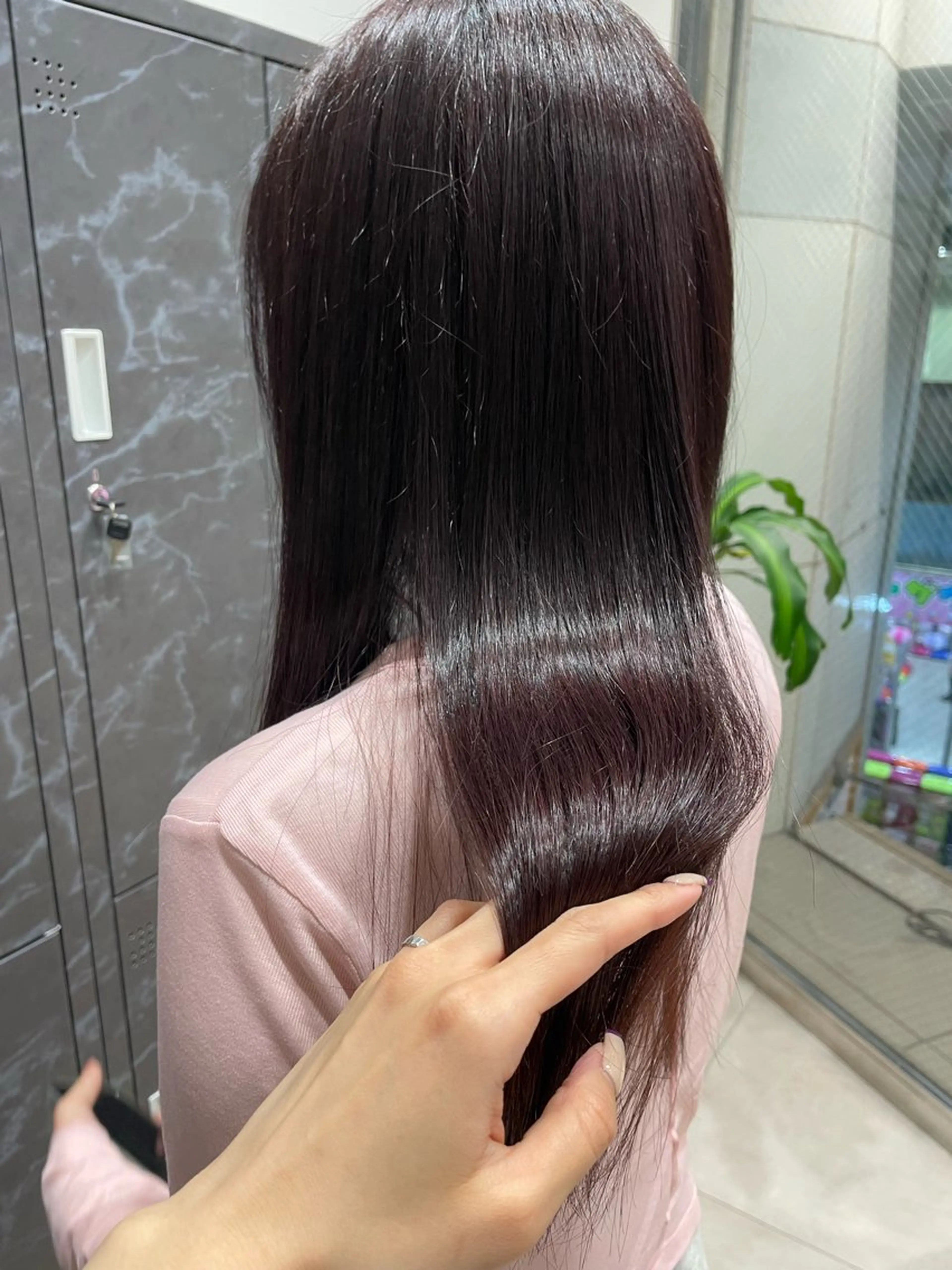 セミロング カラー カット ヘアカラー トリートメント 🔆N°大分🔆 ﾜﾀﾅﾍﾞｱｵｲのヘアスタイル