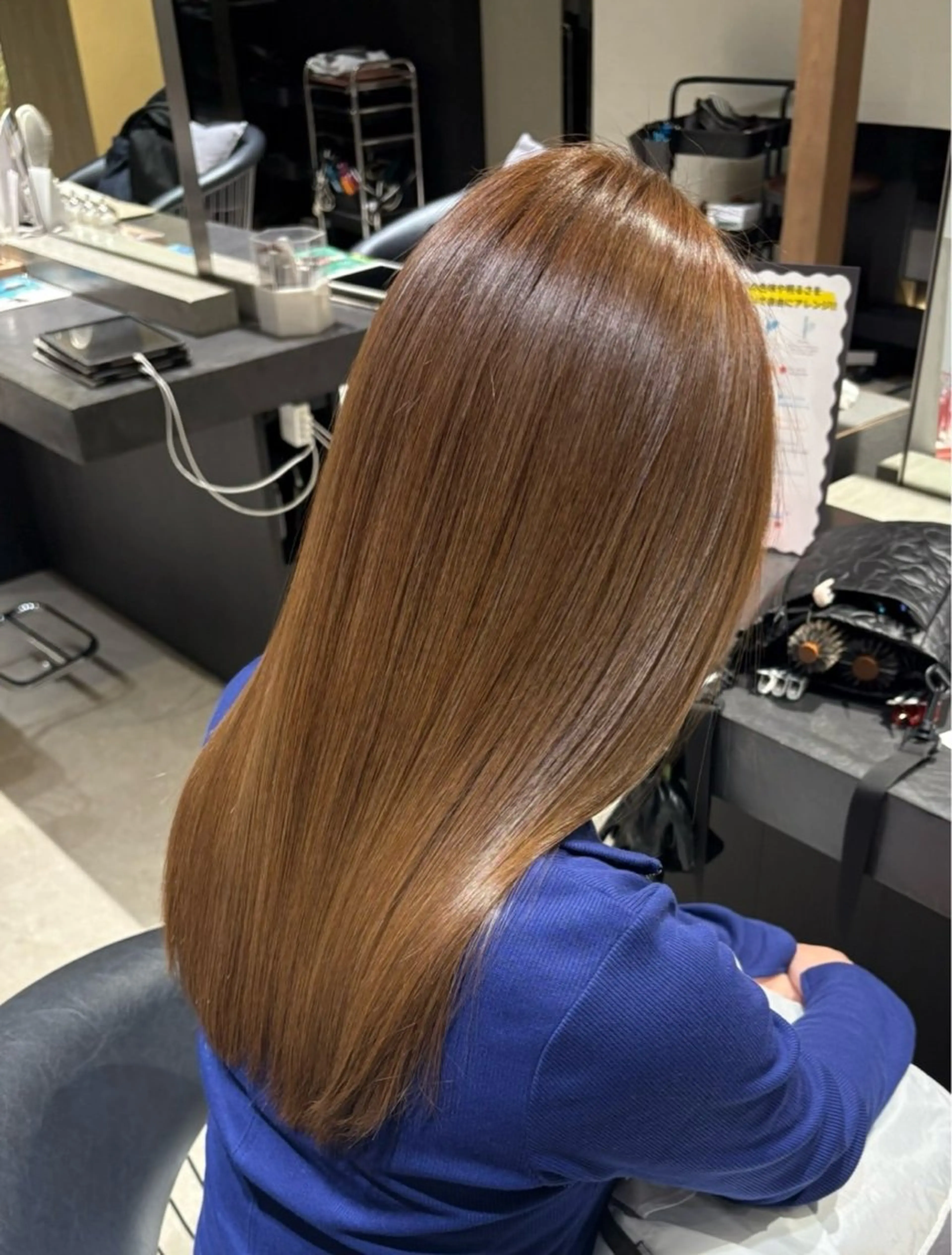 ロング カラー makita cocoroのヘアスタイル