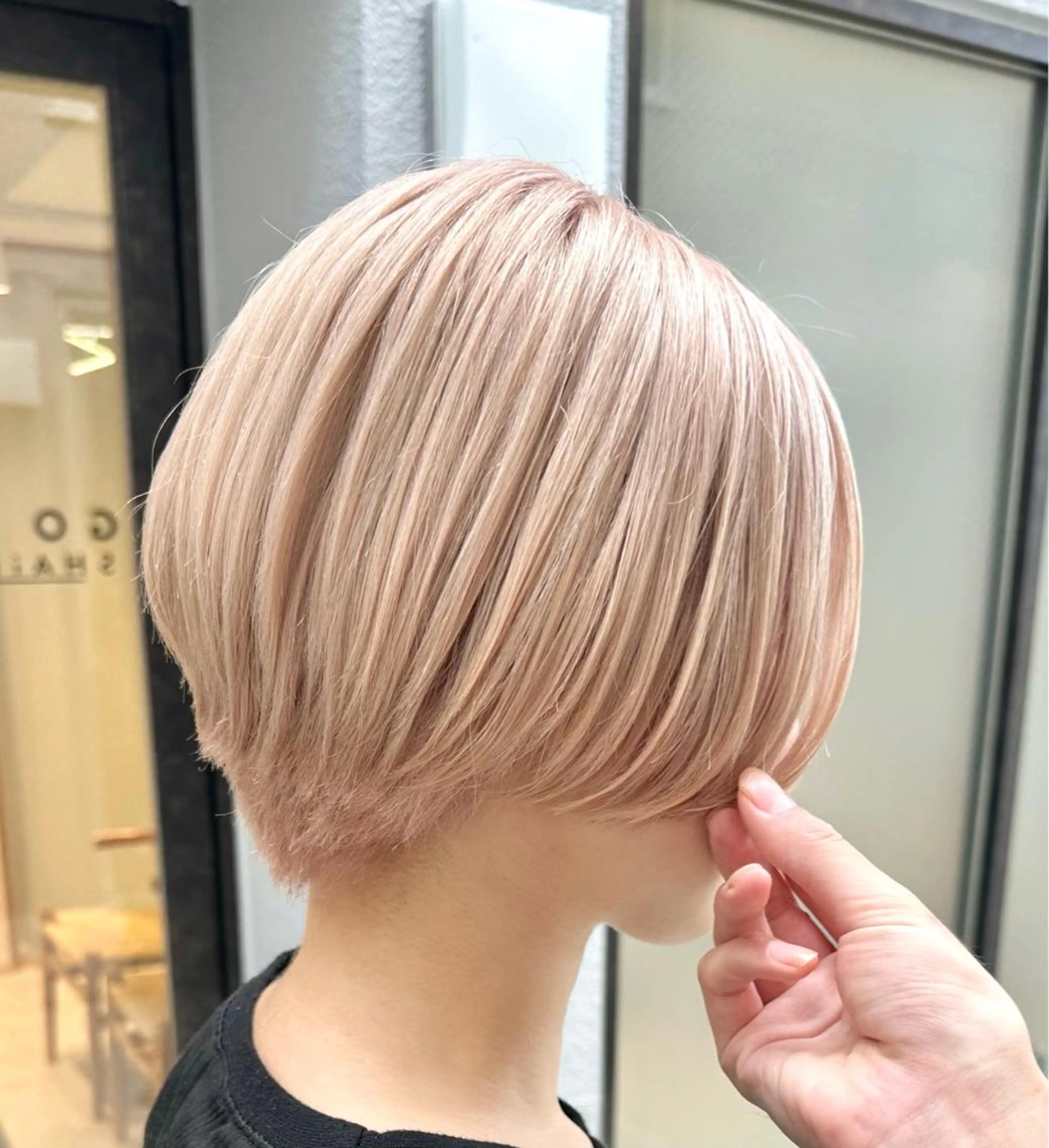 ショート カラー パーマ ヘアアレンジ メンズ ササキカズマ〻透明感 〻色落ち〻赤み消しのヘアスタイル