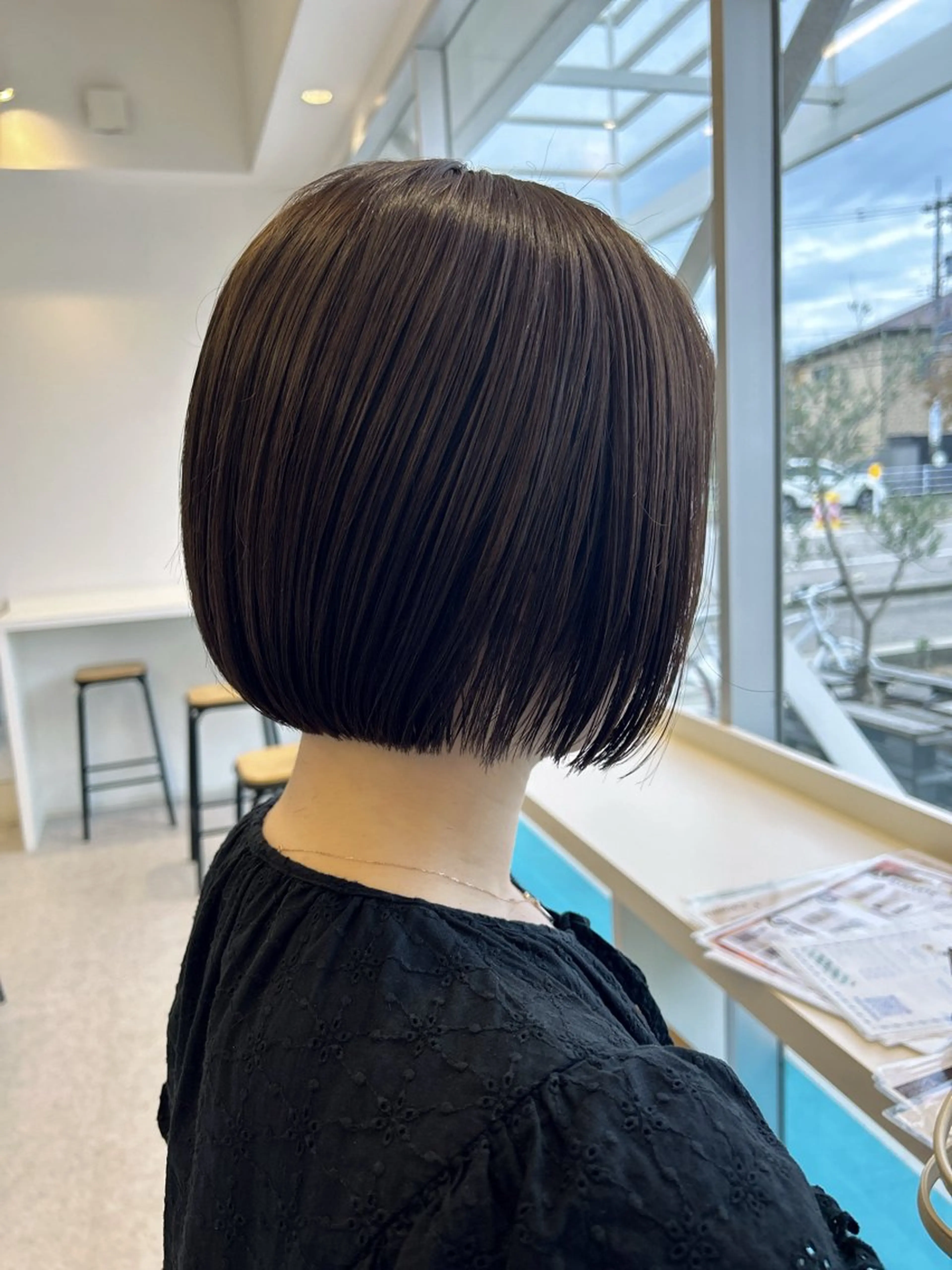 ショート ボブ 韓国風ヘア カット THE SKY所属・中 海斗のヘアスタイル