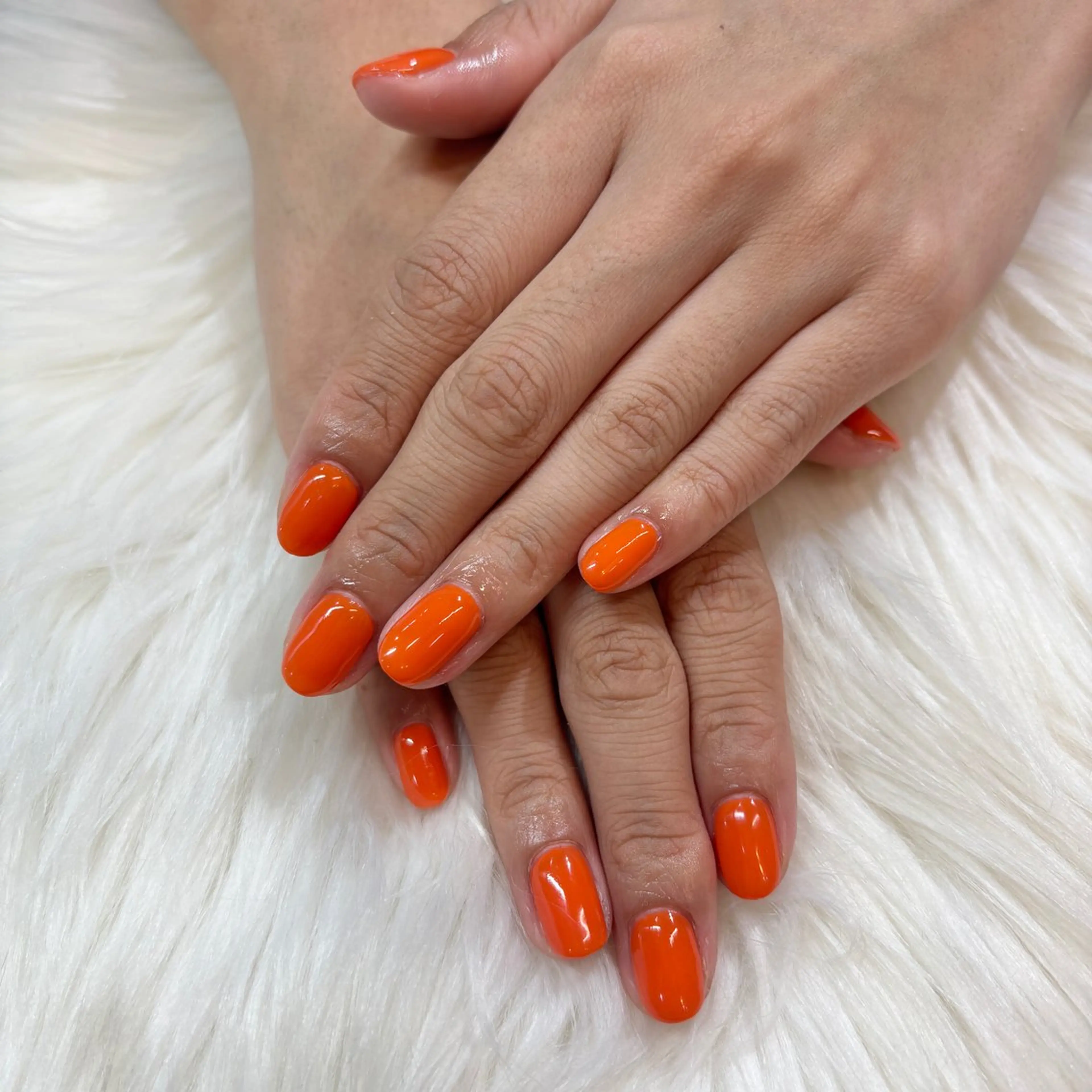 ネイル ワンカラーネイル フェリーチェ瑞江店 浅倉のネイルデザイン