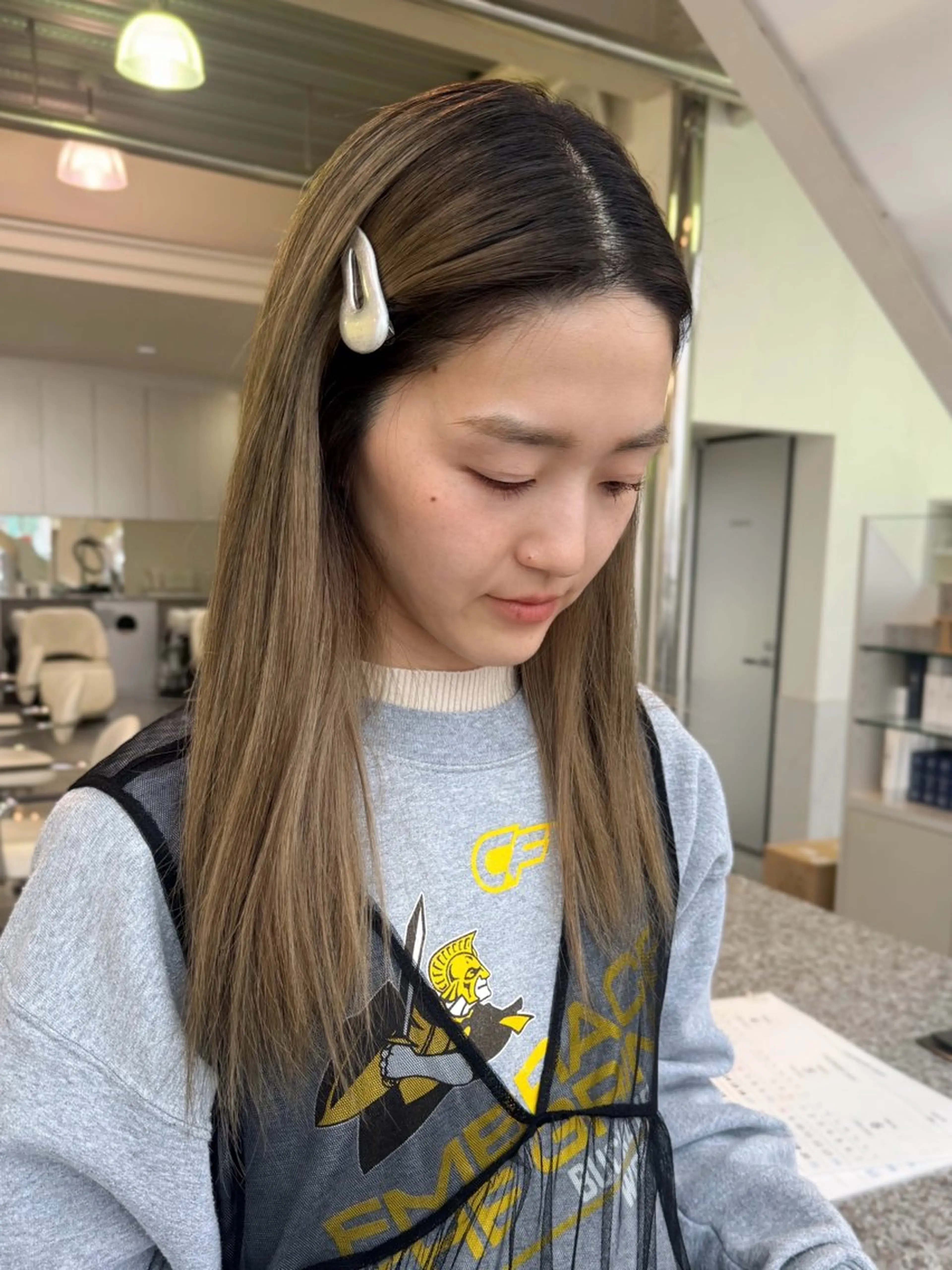 ロング カラー 🫧ヒシダアキ taboo.i🫧のヘアスタイル