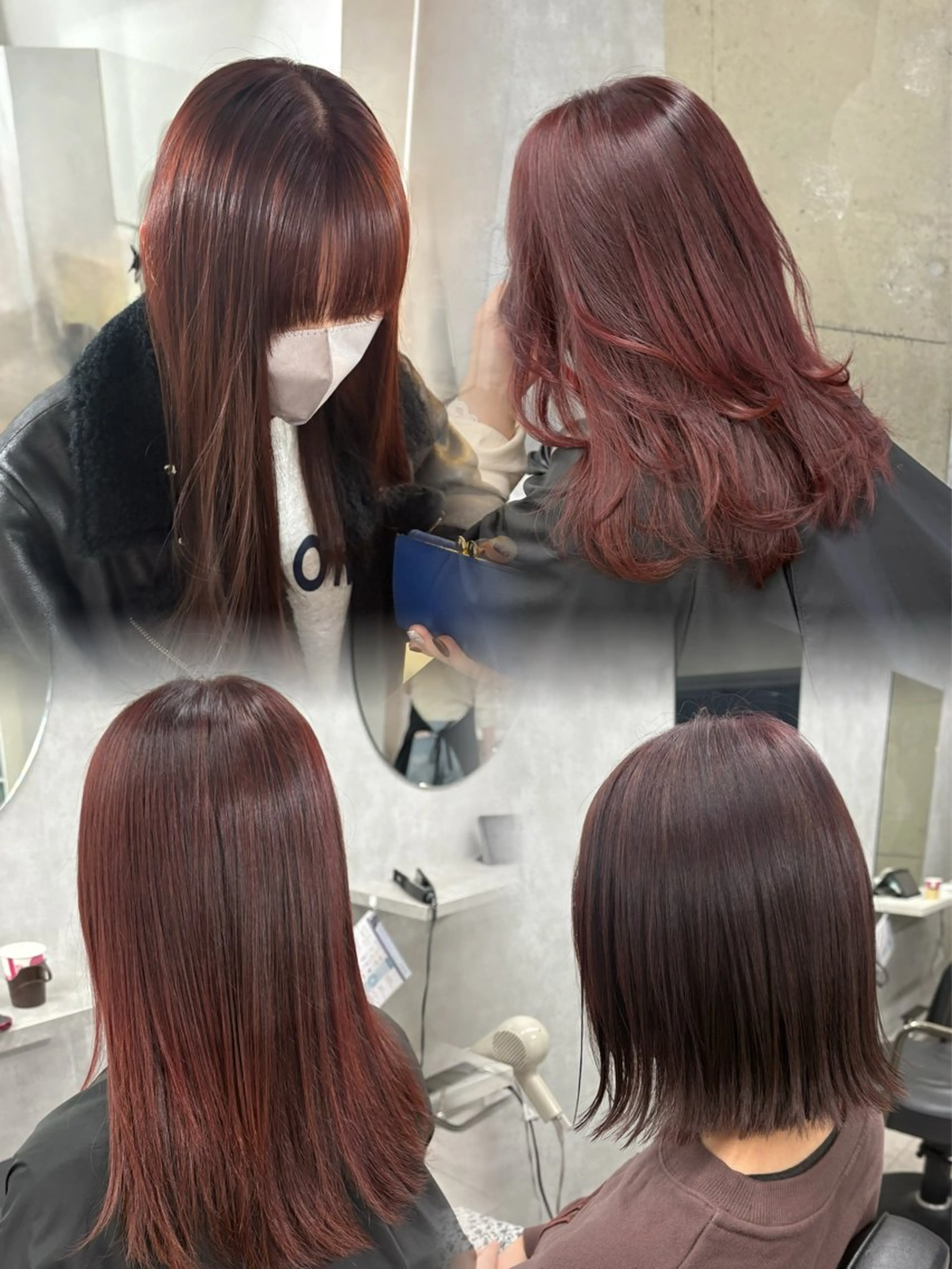 ミディアム カラー カット ヘアカラー 🦄Rena 🦄のヘアスタイル