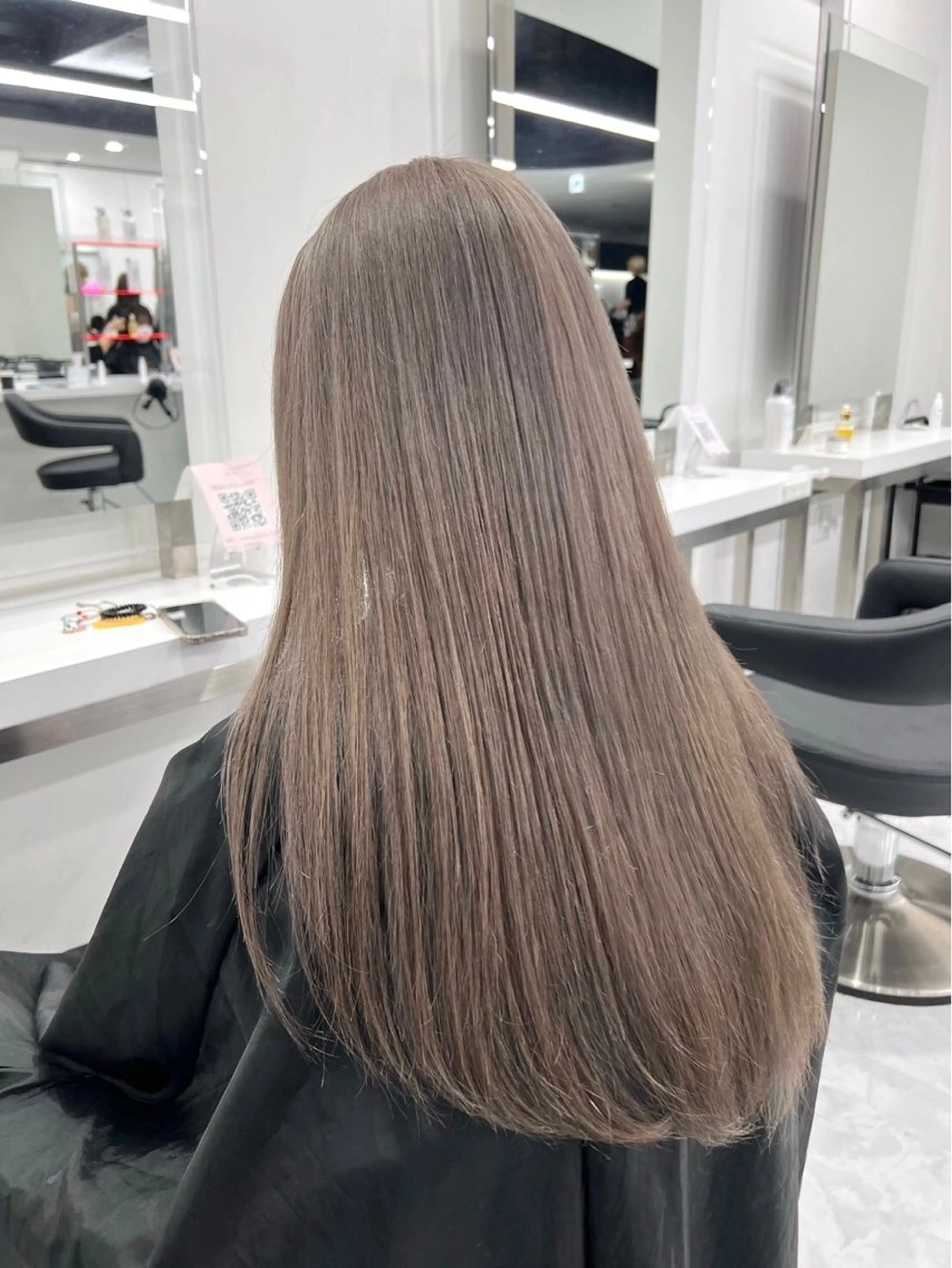 カラー ヘアカラー トリートメント 透明感ベージュ 🎀Anju/渋谷のヘアスタイル