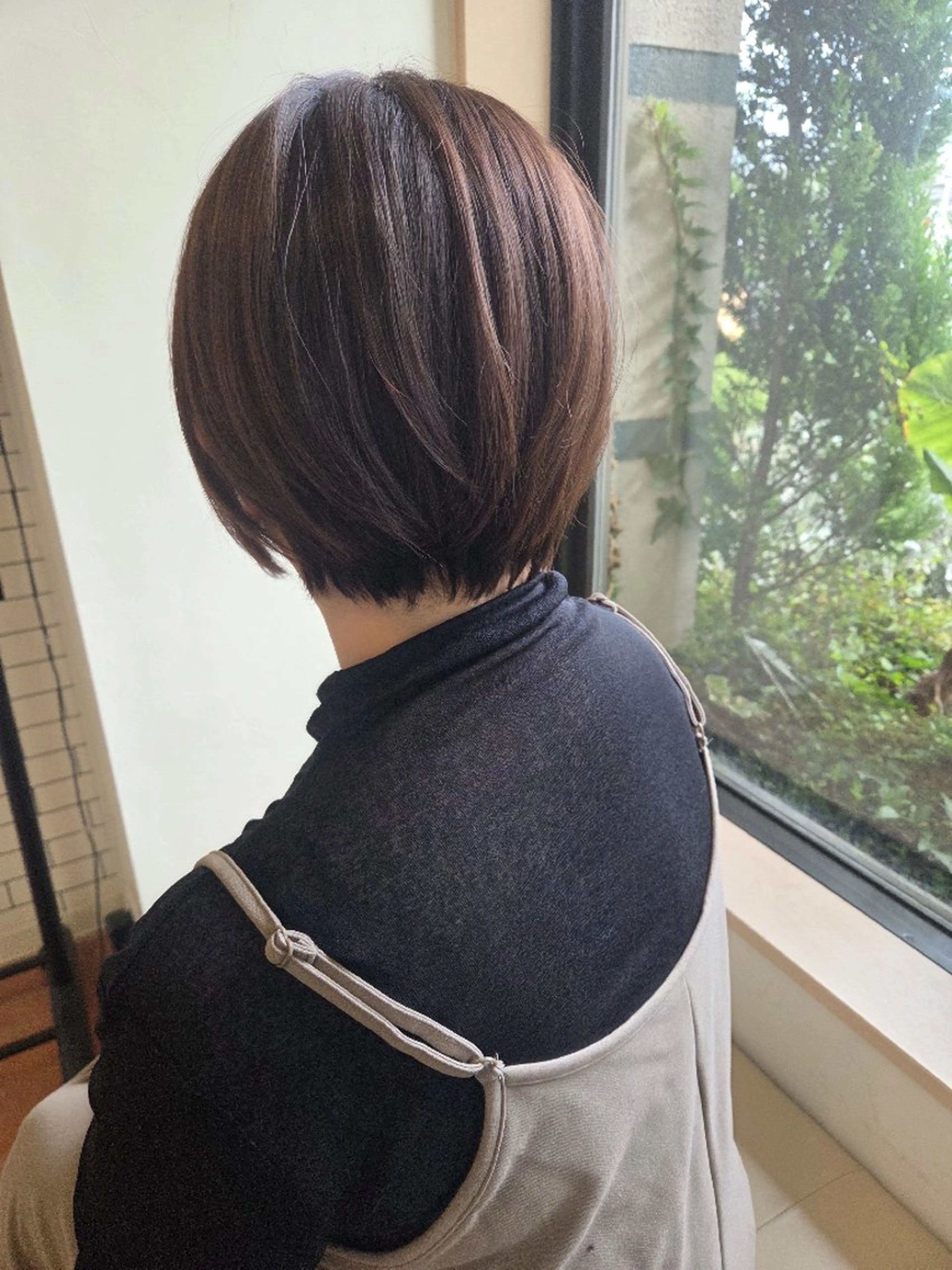 ショート ショートボブ ボブ ショートヘア 武鹿野 光江のヘアスタイル