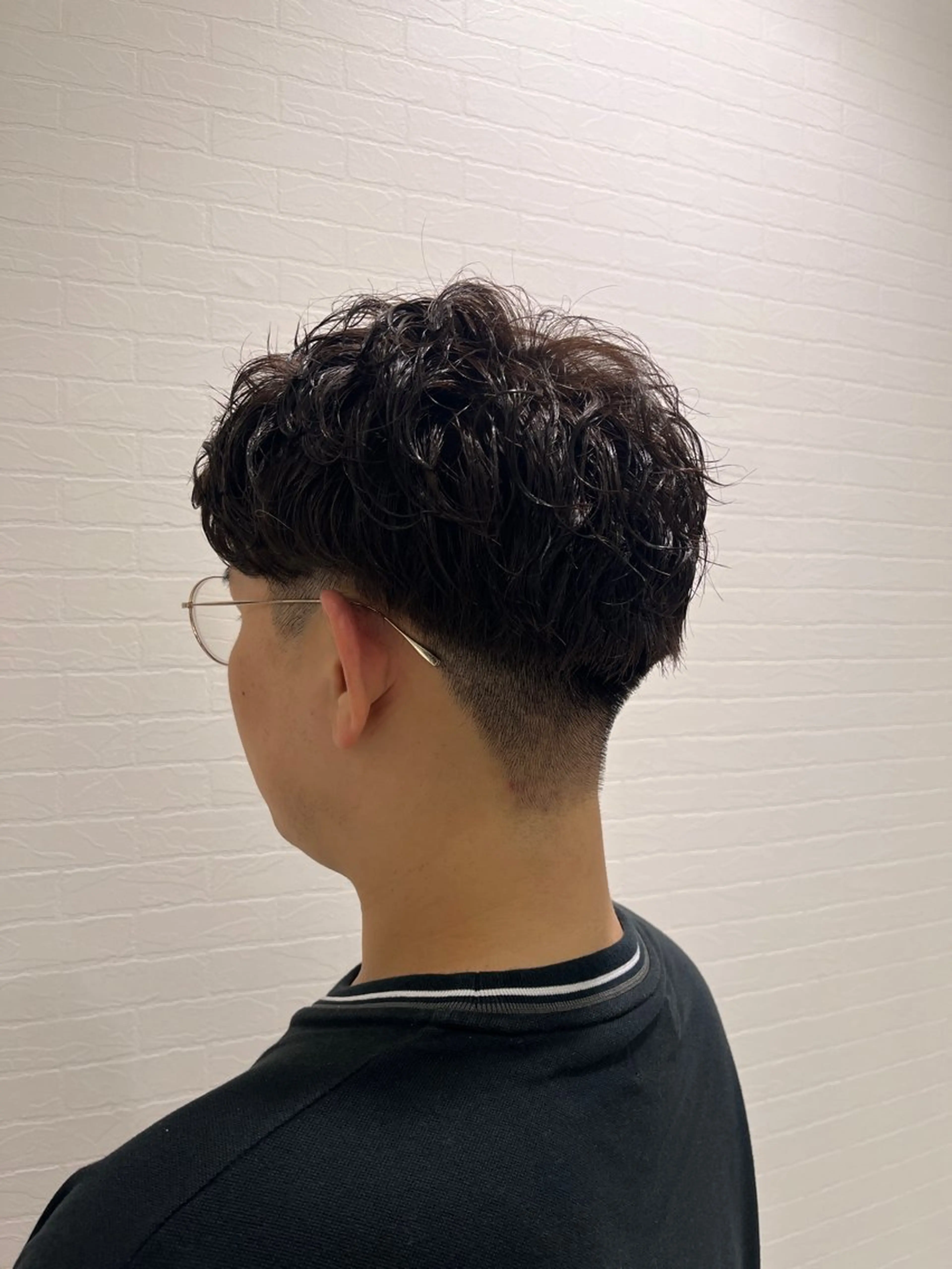 パーマ メンズ 🫧ショート/ボブ ✄﻿mana🫧のヘアスタイル