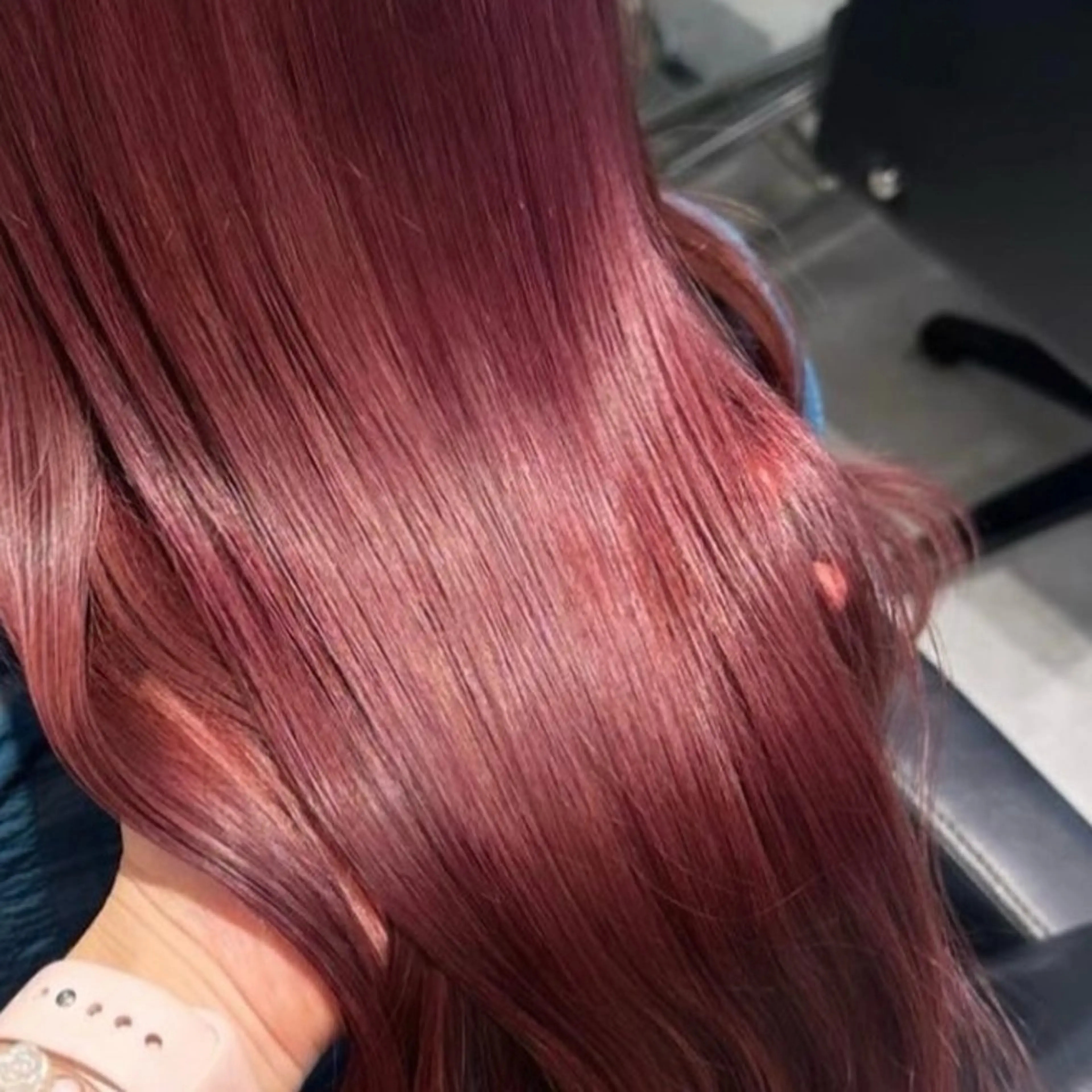 ロング カラー ヘアアレンジ ブリーチ ケアブリーチ 透明感カラー ダブルカラー ハイトーンカラー ヘアカラー トリートメント 🌟🍒ハイトーン 韓国ヘア/ユウミのヘアスタイル