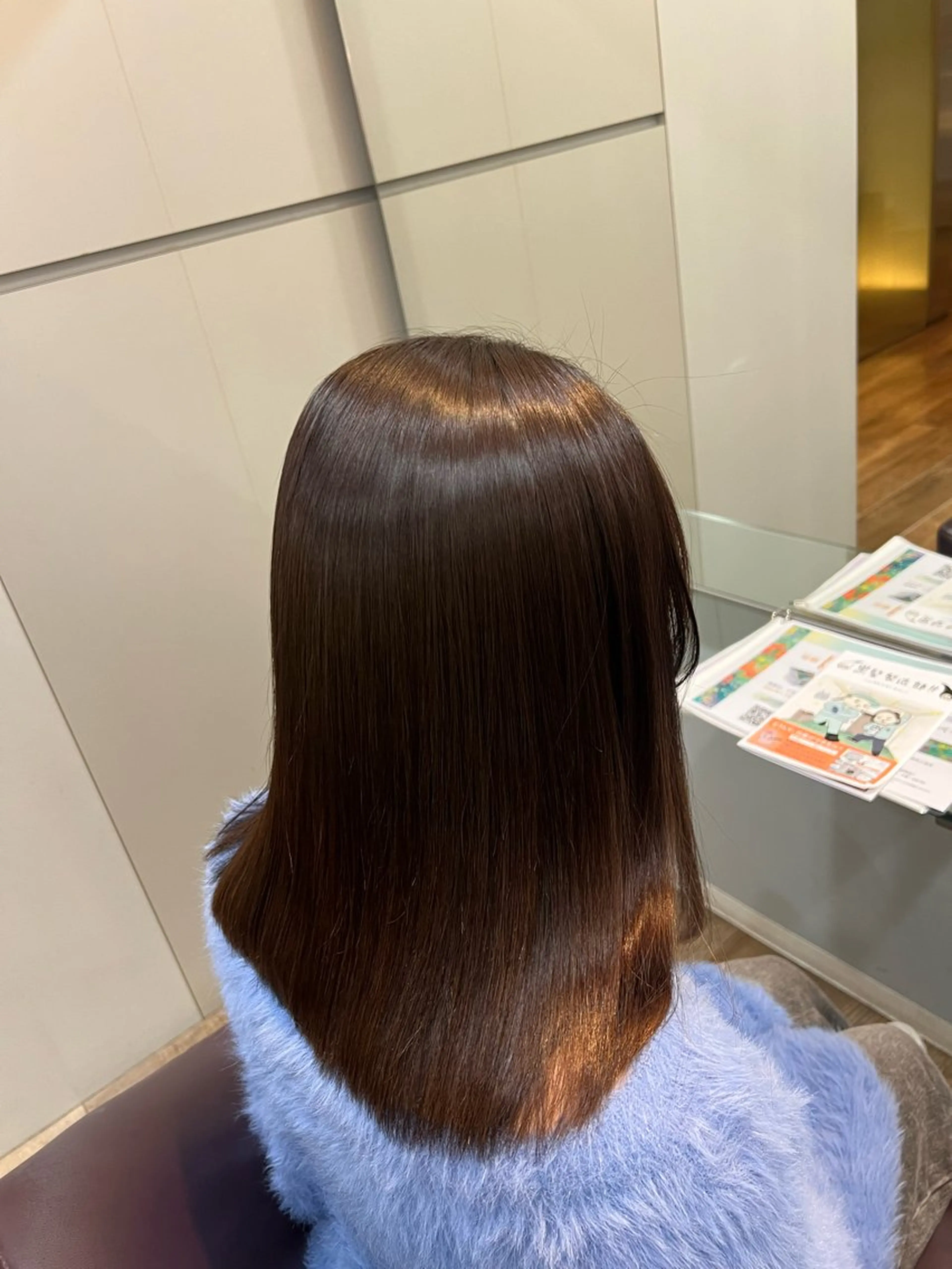カット+縮毛矯正の写真