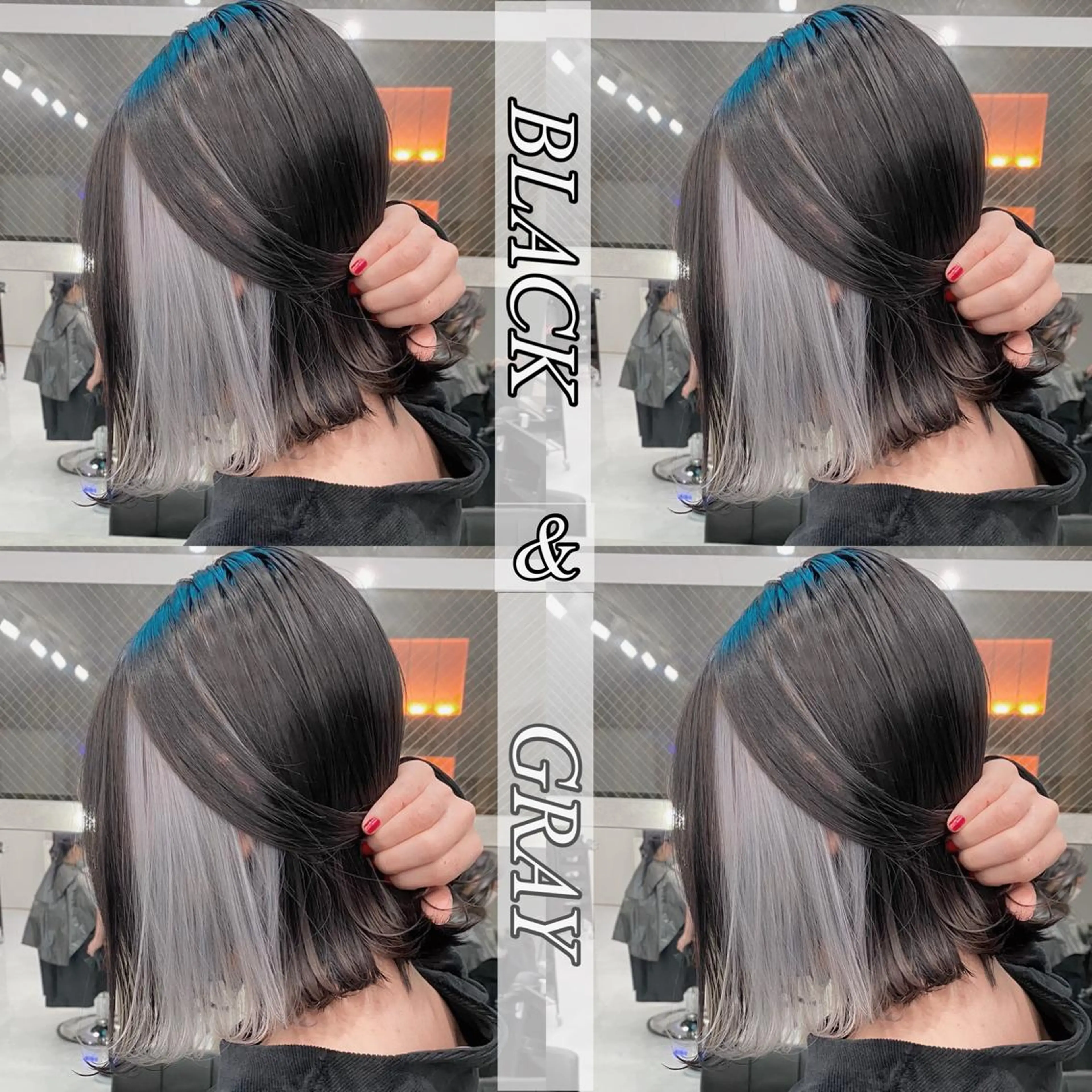 ミディアム ヘアカラー トリートメント ヘアセット "必ず可愛く” TAKUTOのヘアスタイル