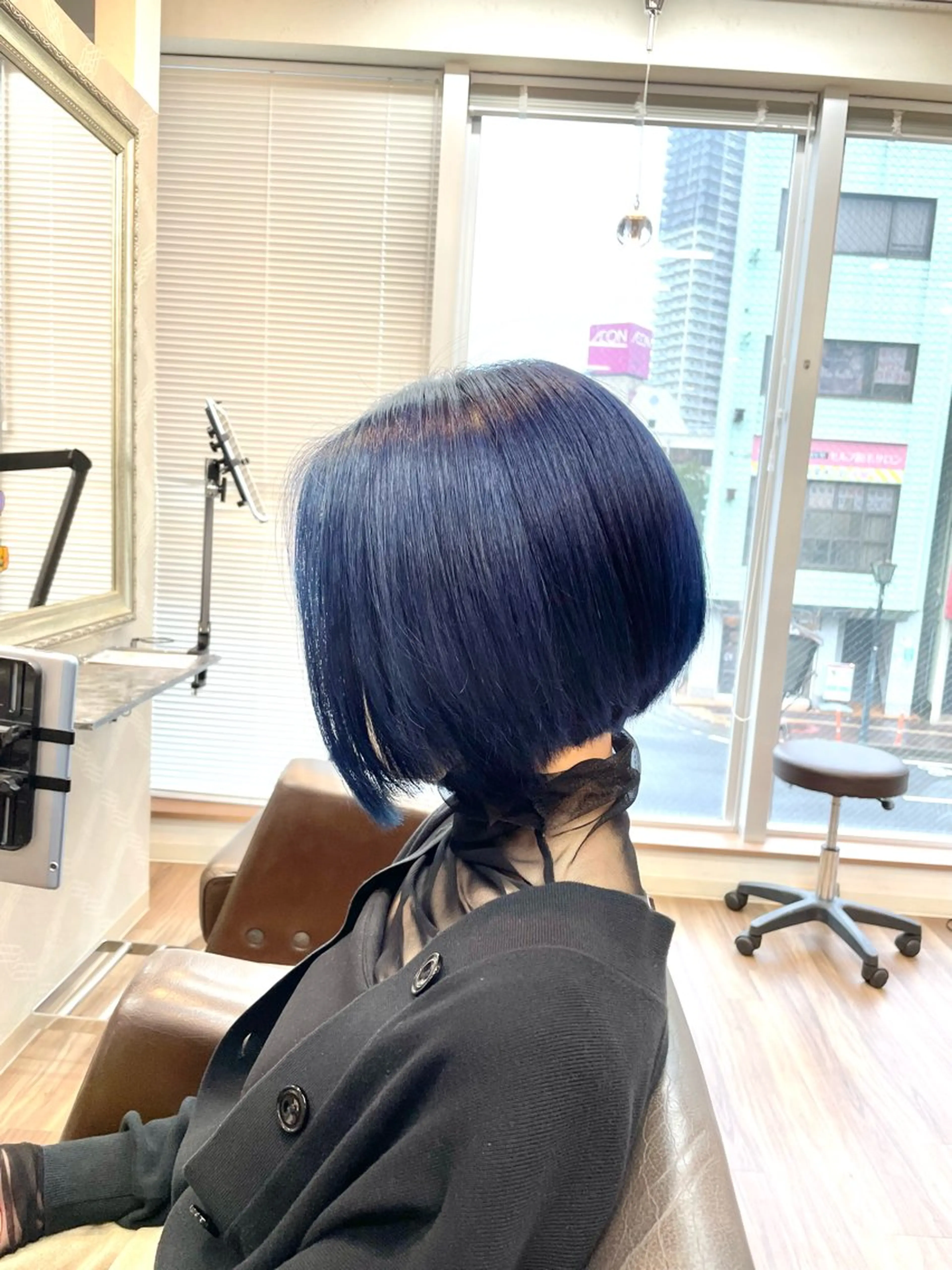 ショート カラー ブルーカラー ショートヘア hair deep /田口貴也のヘアスタイル