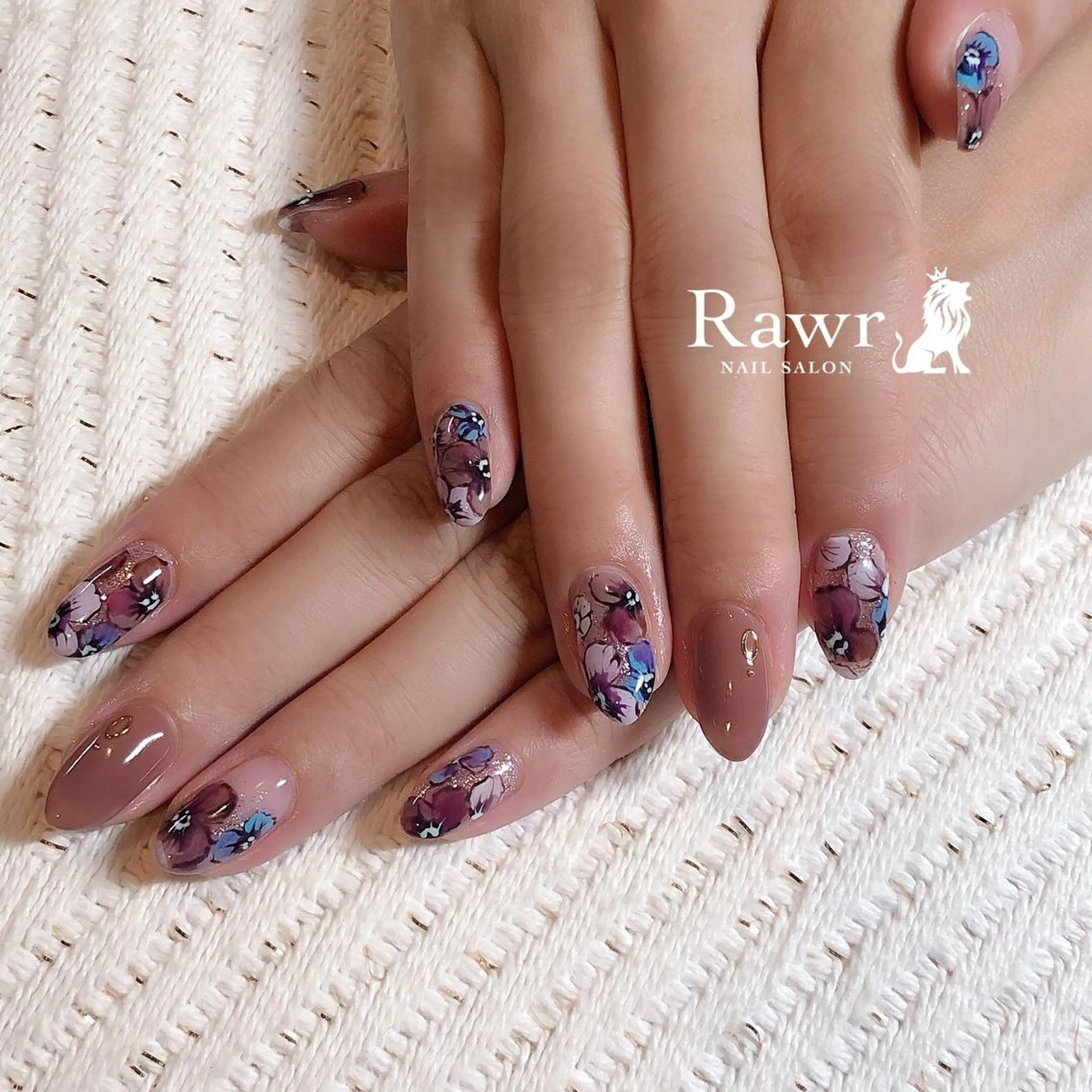 ネイル ハンドネイル Rawr / saoriのネイルデザイン