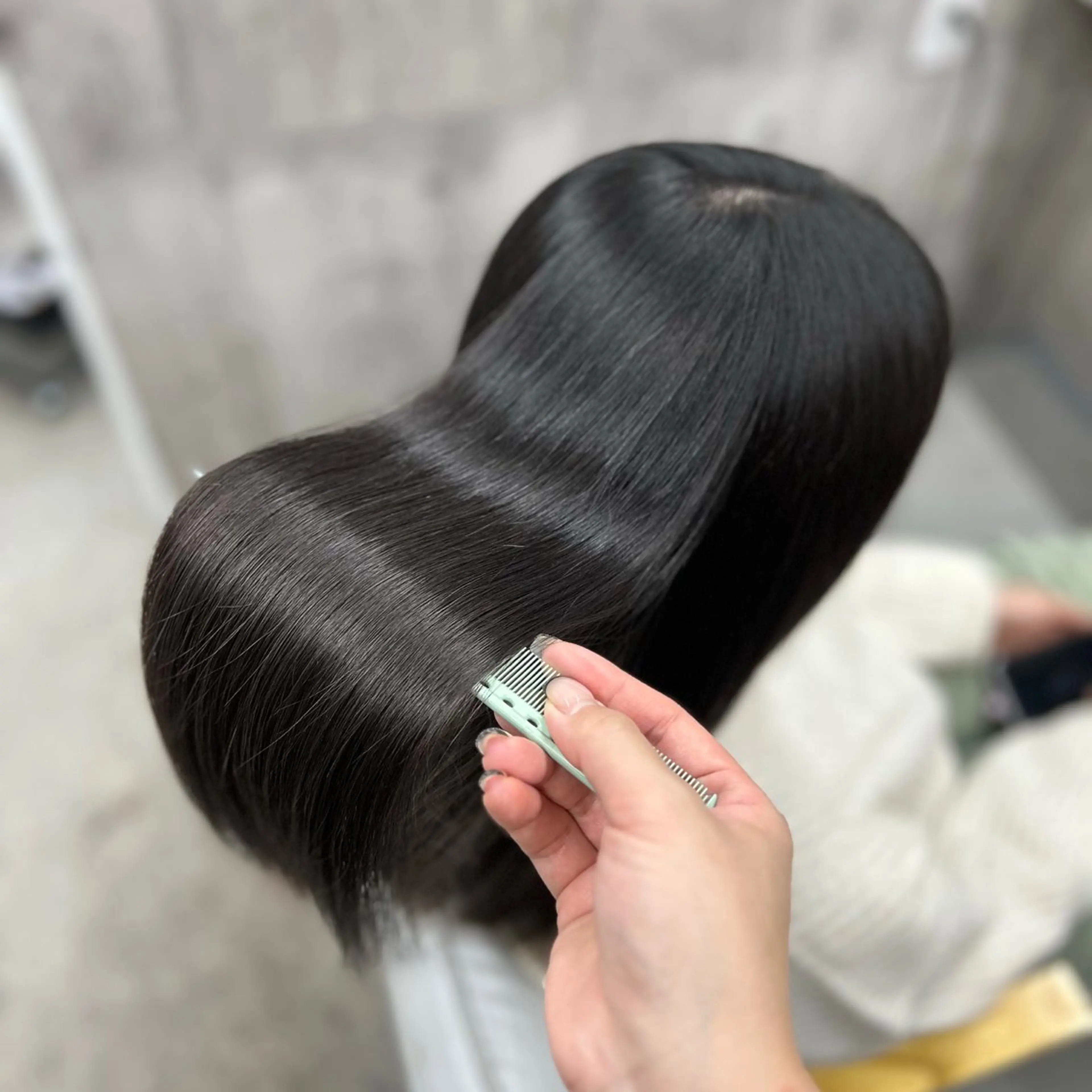 ロング カラー パーマ 髪質改善 縮毛矯正 トリートメント 三宮/髪質改善/縮毛 矯正🎀MISAKIのヘアスタイル