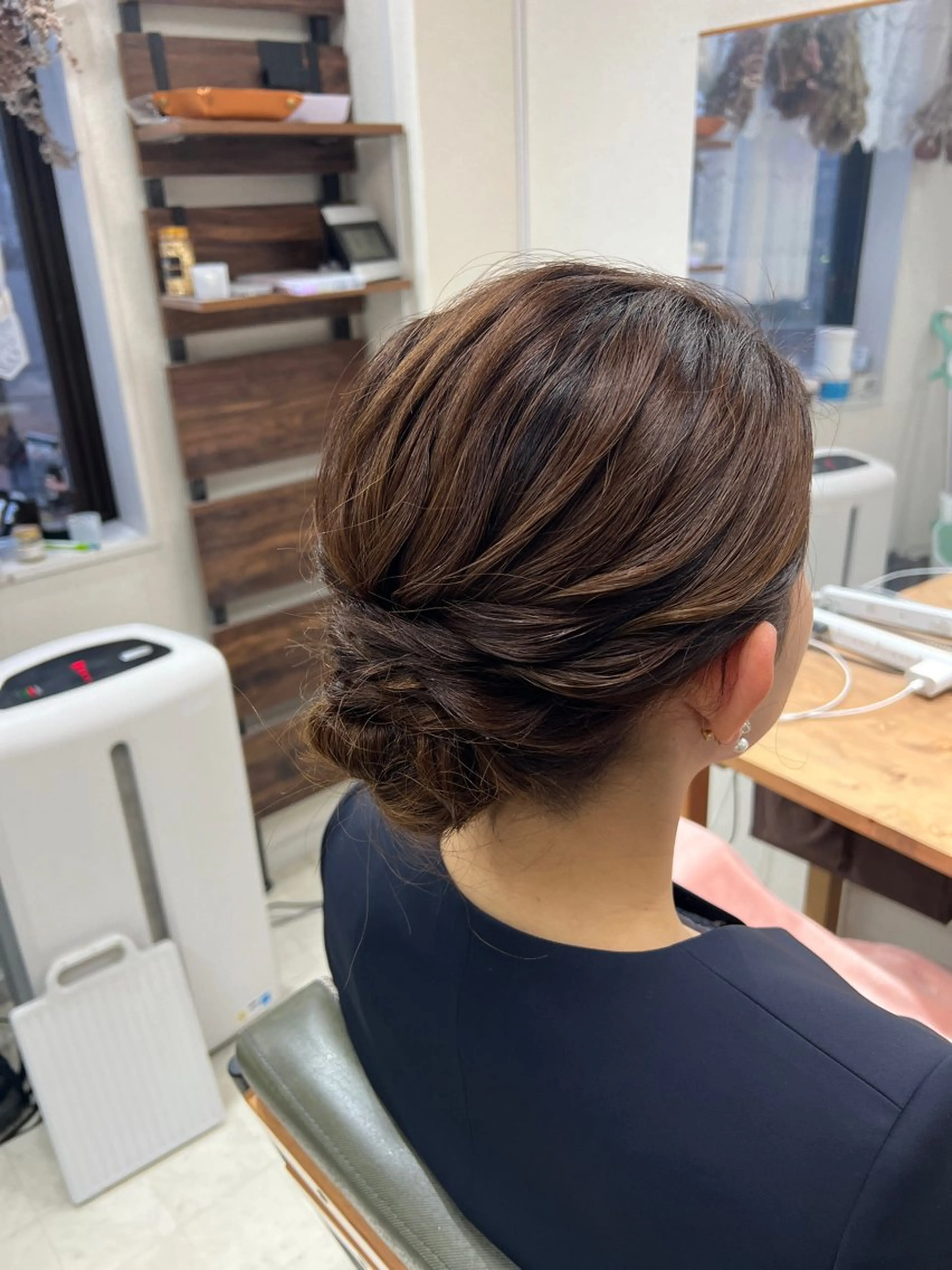 セミロング ヘアアレンジ 山室 敬義のヘアスタイル