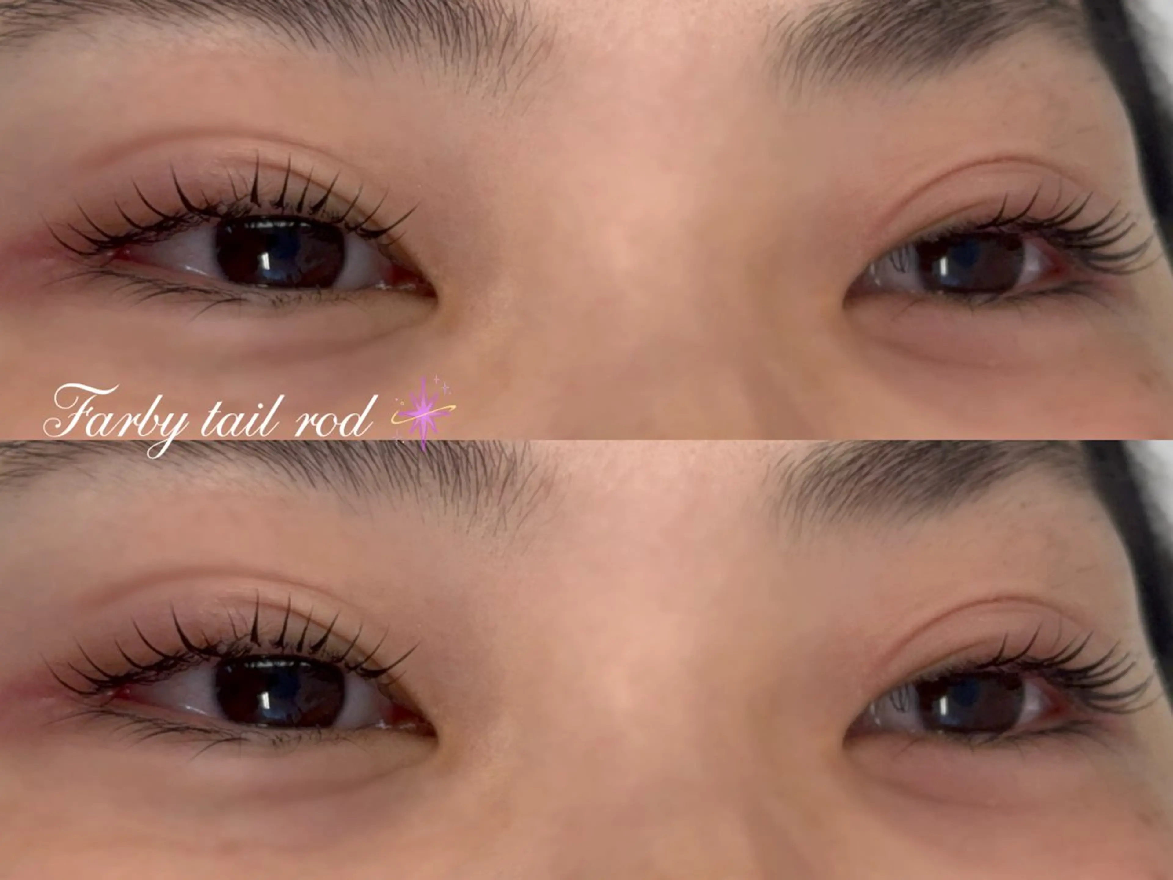 マツエク・マツパ monica ❦❦のマツエク・マツパデザイン