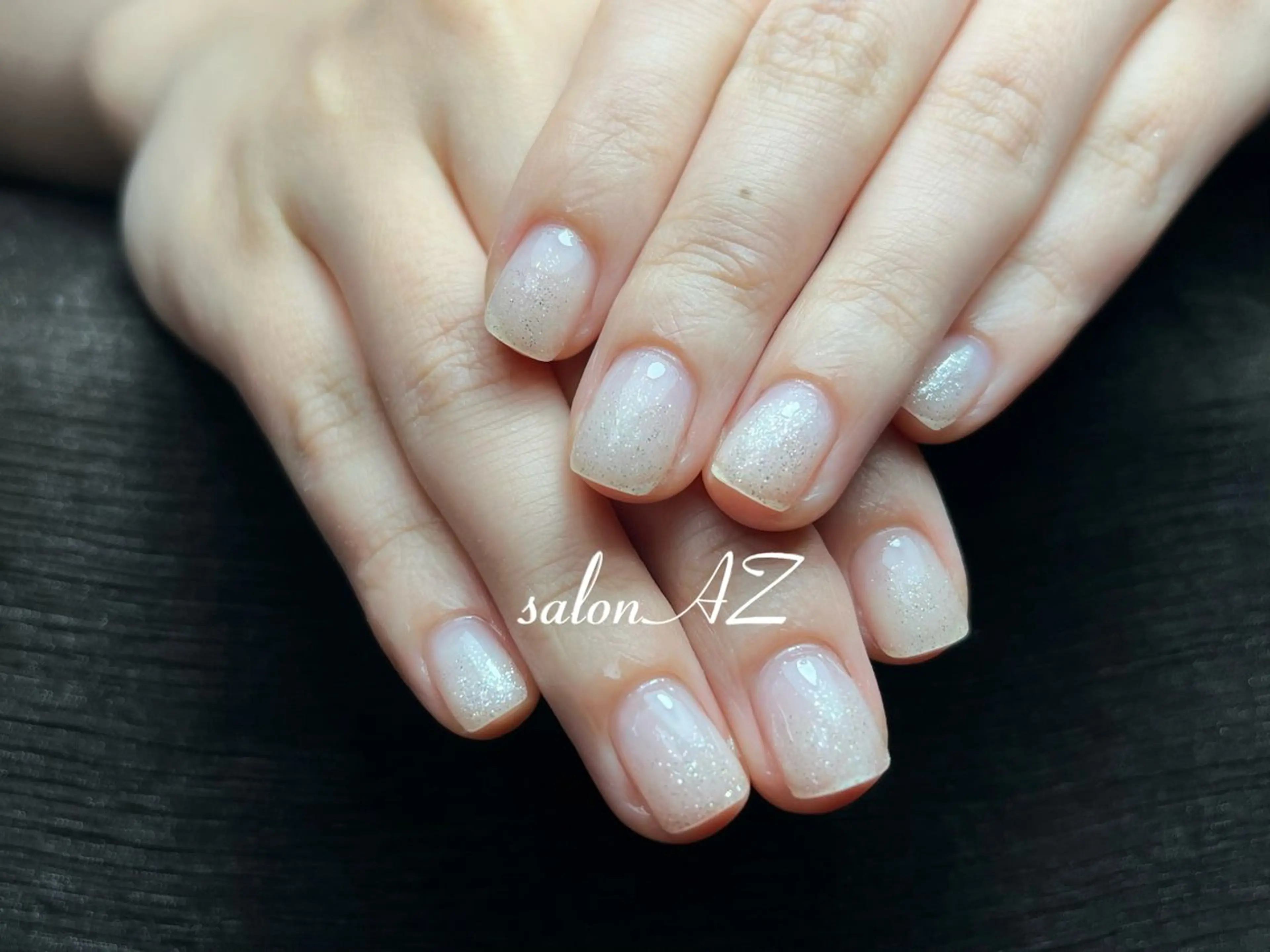 ネイル アートネイル 長さ出し フットネイル フレンチネイル ジェルネイル salon AZのネイルデザイン