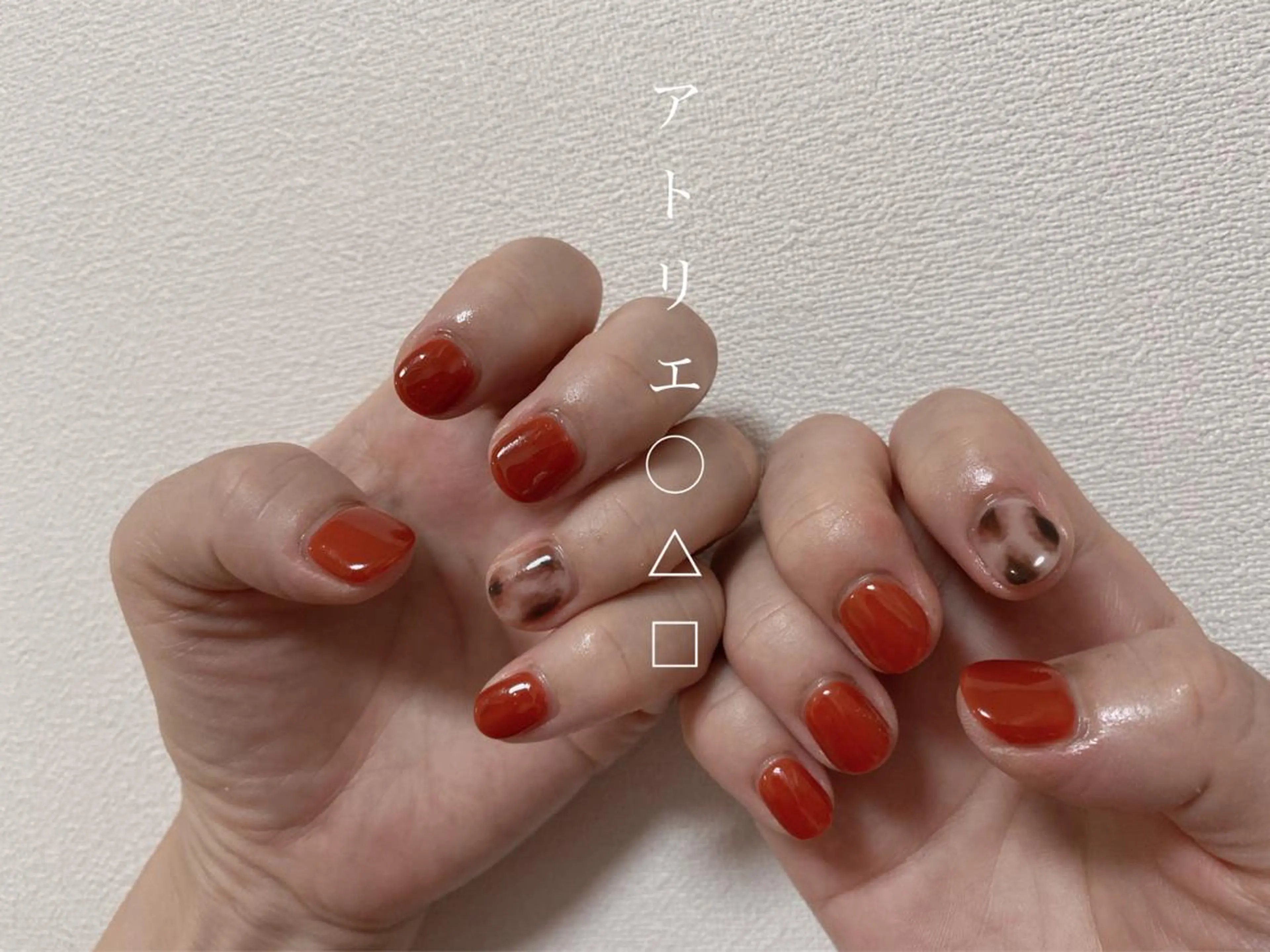 ネイル ハンドネイル アトリエ ○△□のネイルデザイン