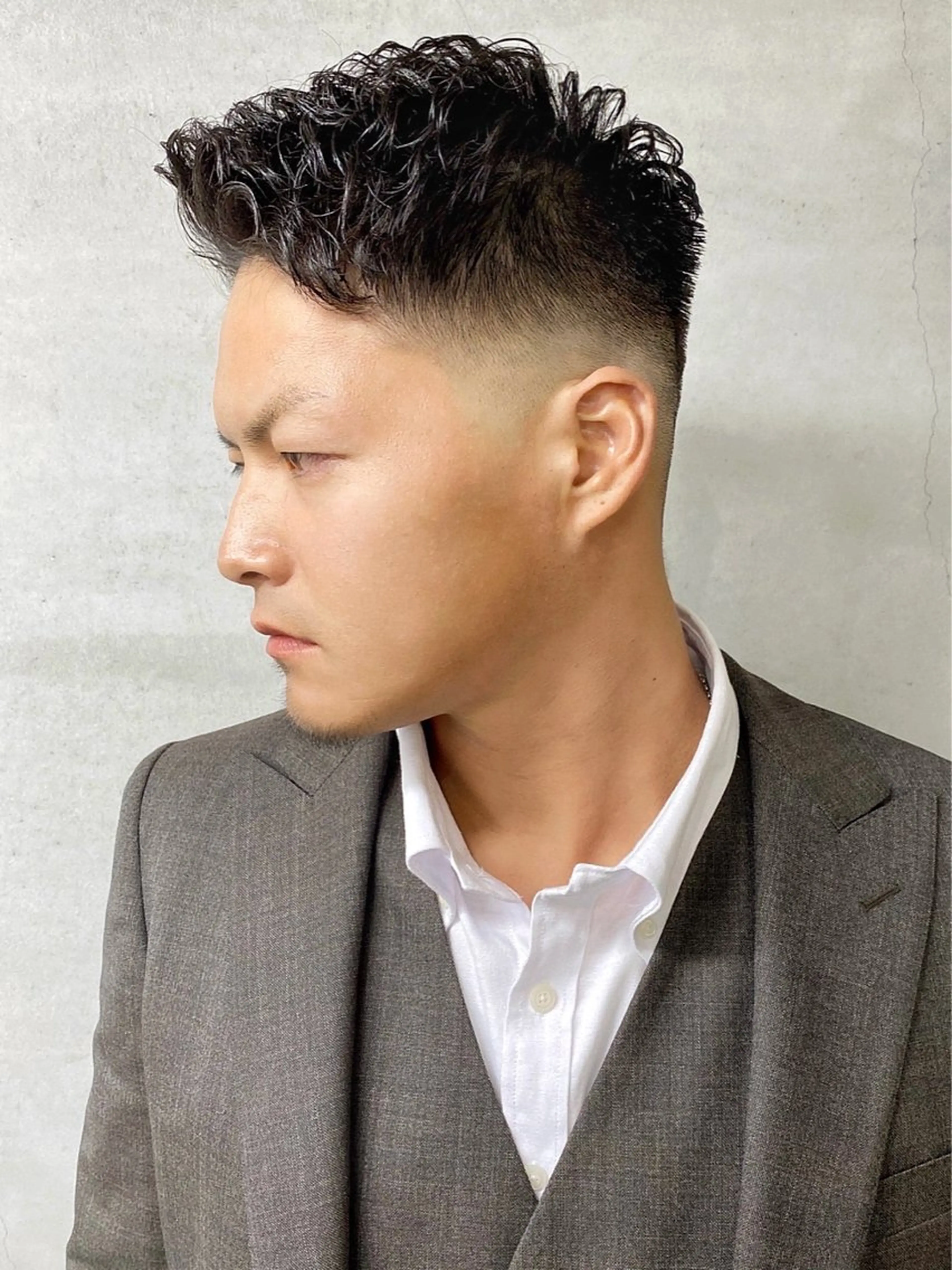 ショート メンズ ビジネス フェードカット メンズ特化酒井翔太 /メンズカット/名駅のヘアスタイル