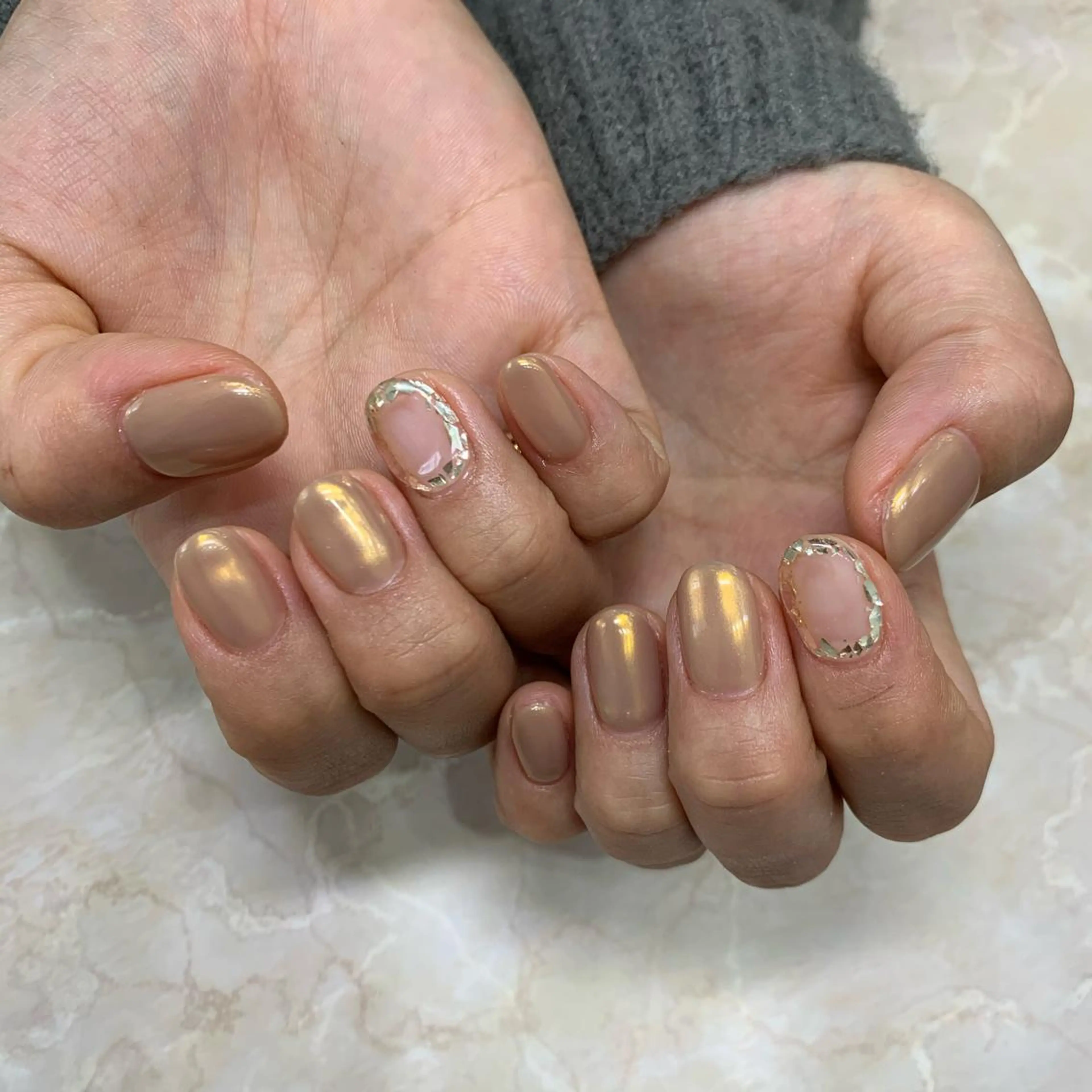 ネイル 新宿ニュアンスネイル makotoのネイルデザイン