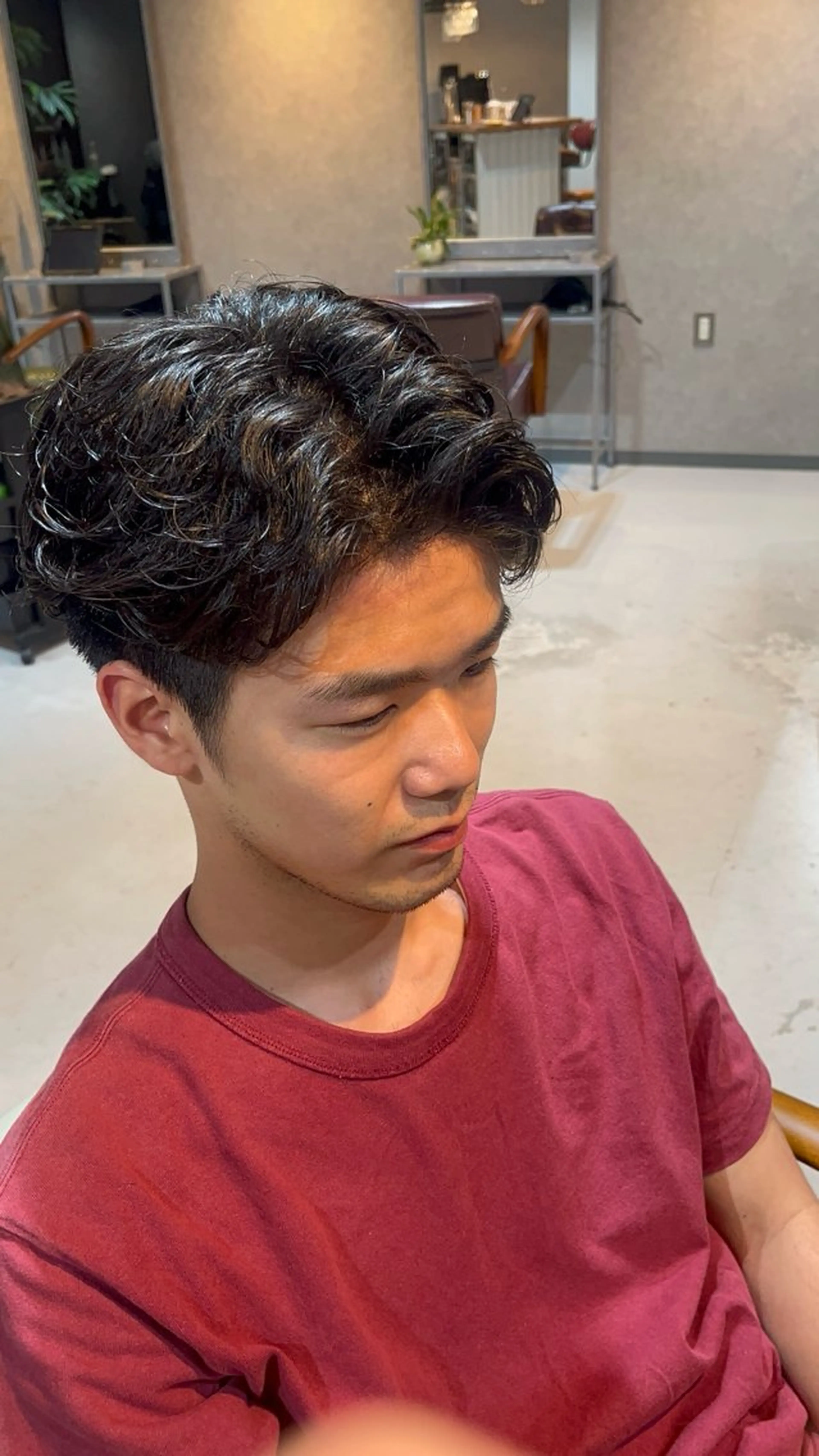 パーマ メンズ メンズパーマ 川路 創太メンズ限定のヘアスタイル