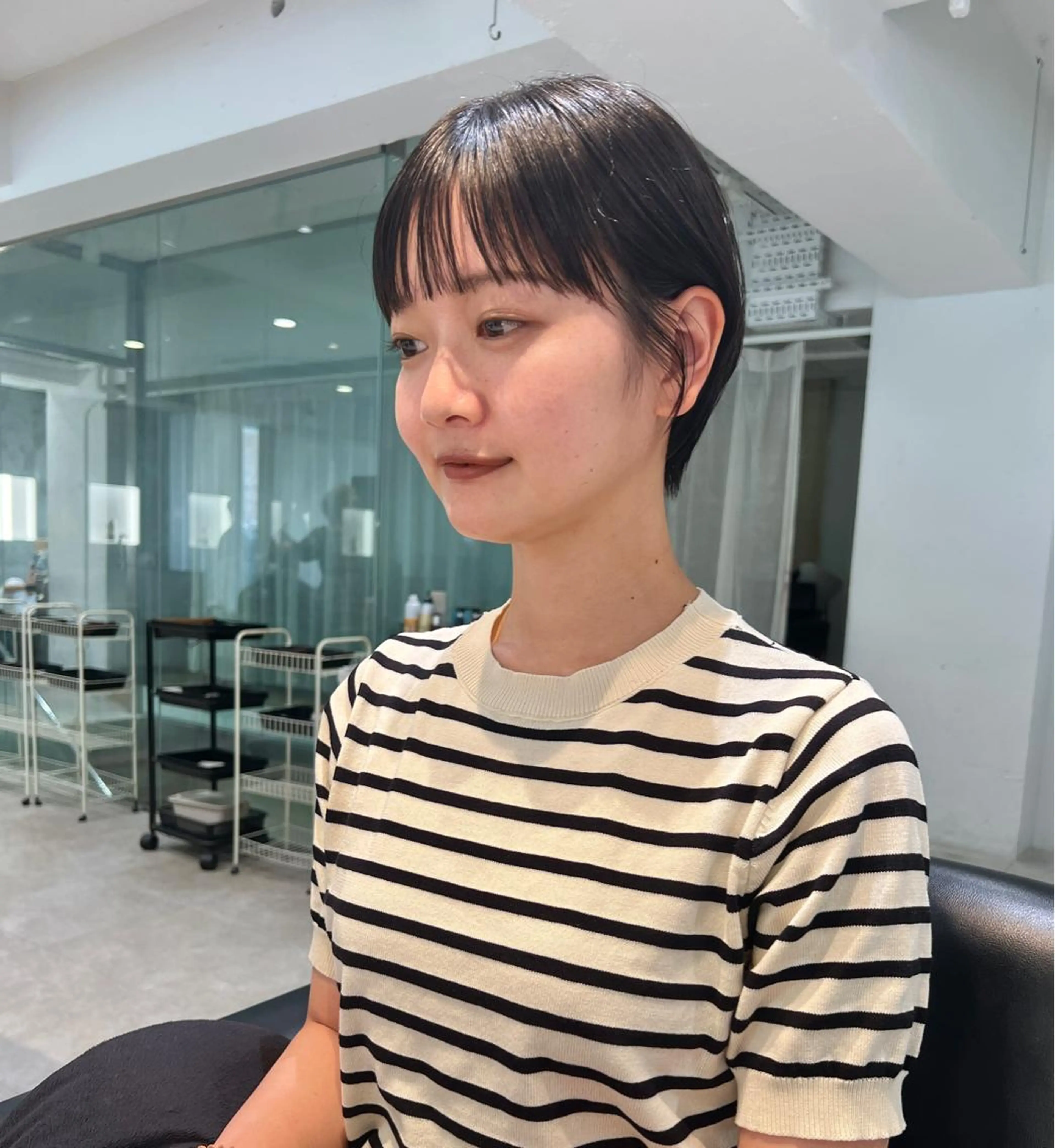 ショート ショートヘア カット トリートメント 🌿ショート🌿 パーマ🌿淳平のヘアスタイル