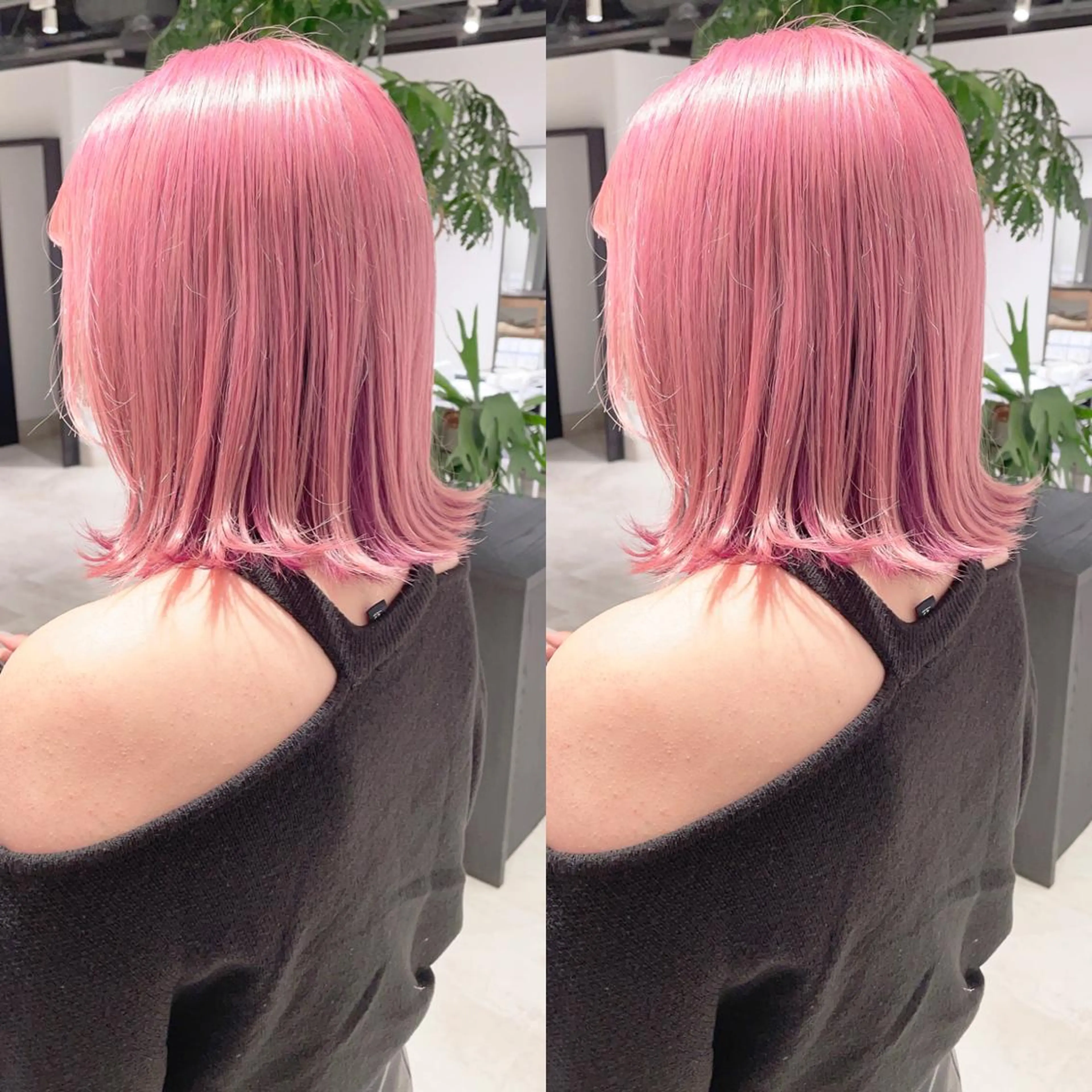 ❤︎ケアブリーチ／ピンクベージュ❤︎ トリートメント込み❤︎ 透明感のあるペールピンクカラー💖の写真