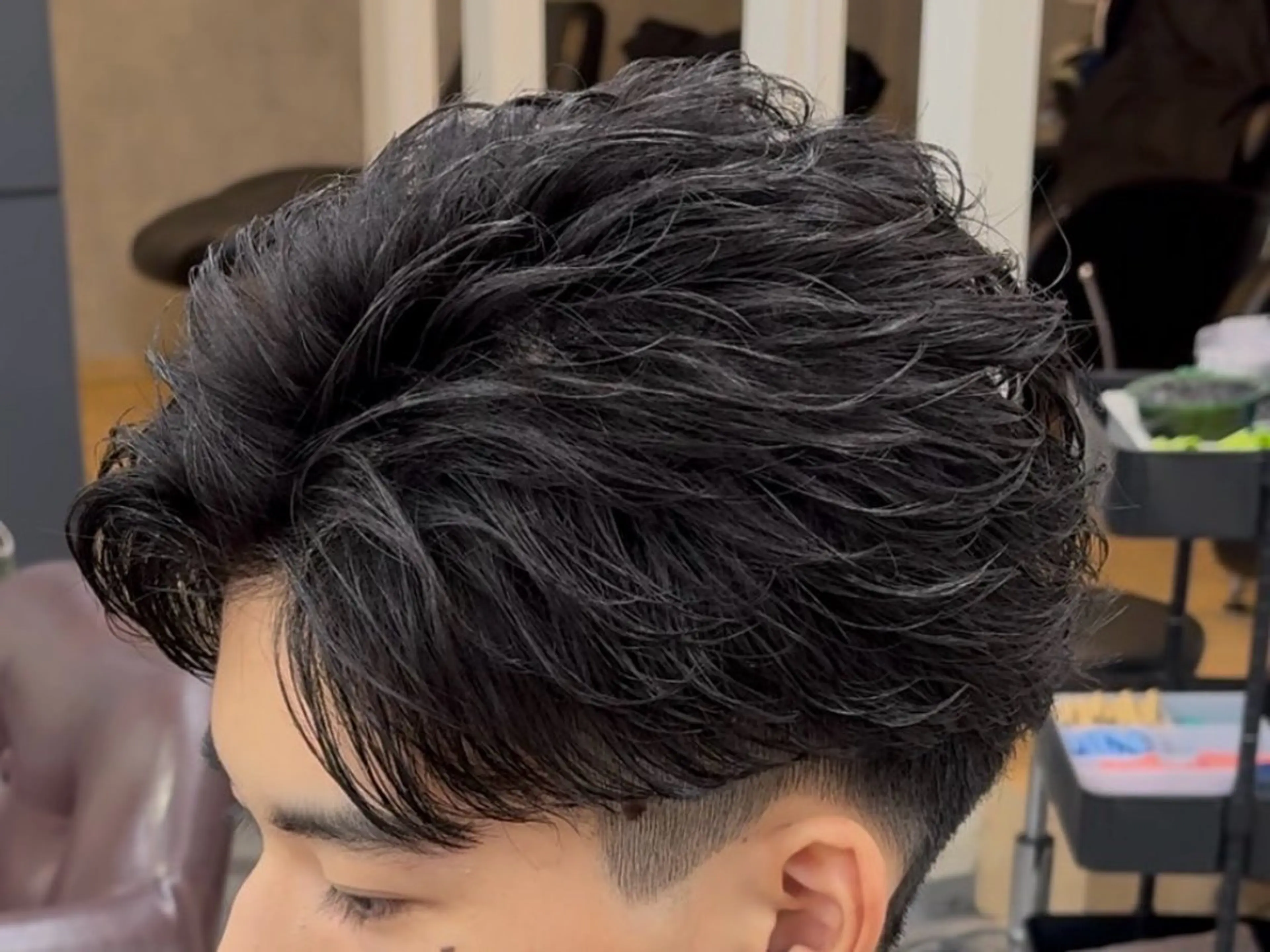 パーマ メンズ カット パーマ mihoko/ ニュアンスパーマの眉毛・アイブロウイメージ