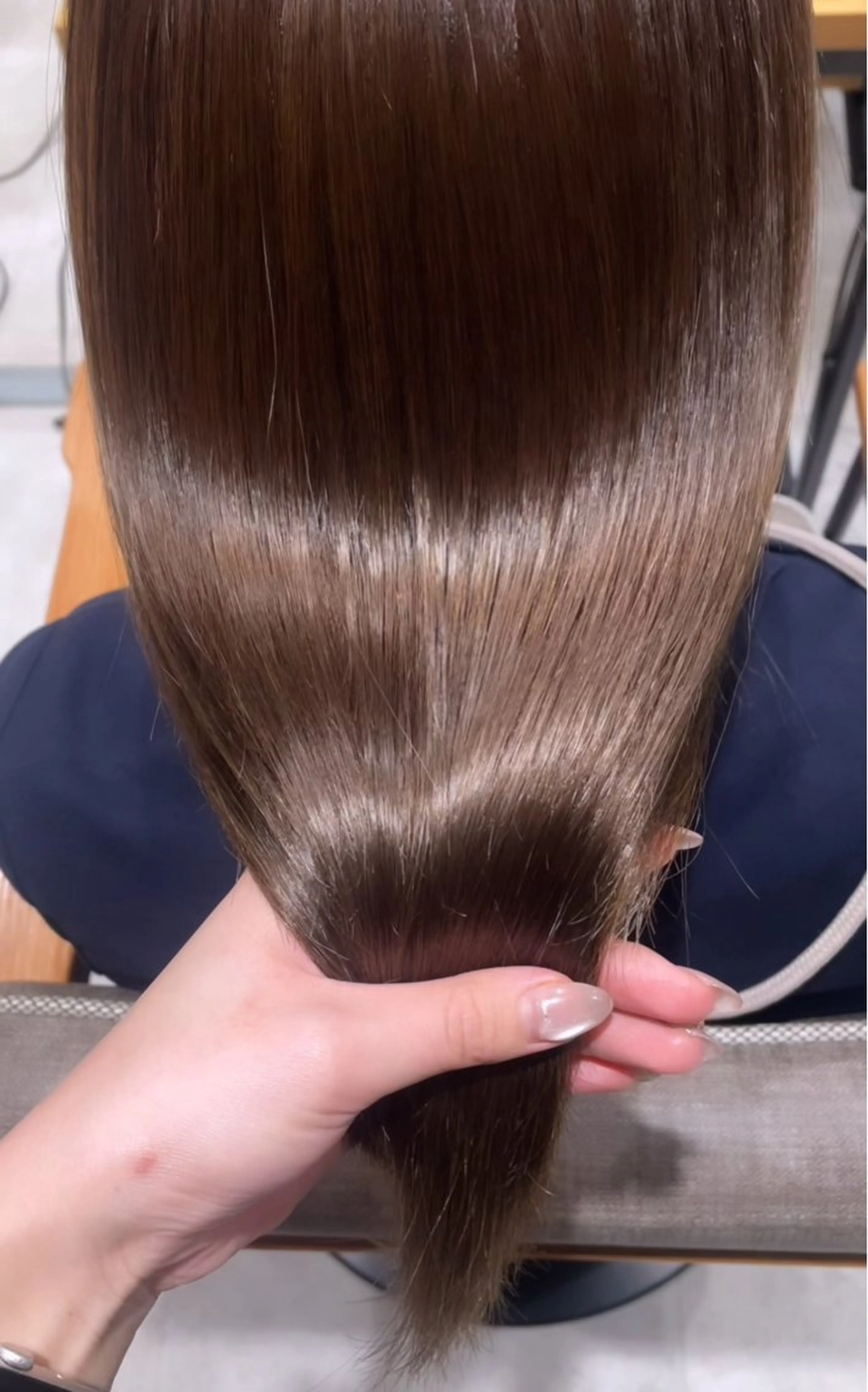 セミロング ヘアカラー トリートメント 🎀カラー ✨横浜／トレンドのヘアスタイル