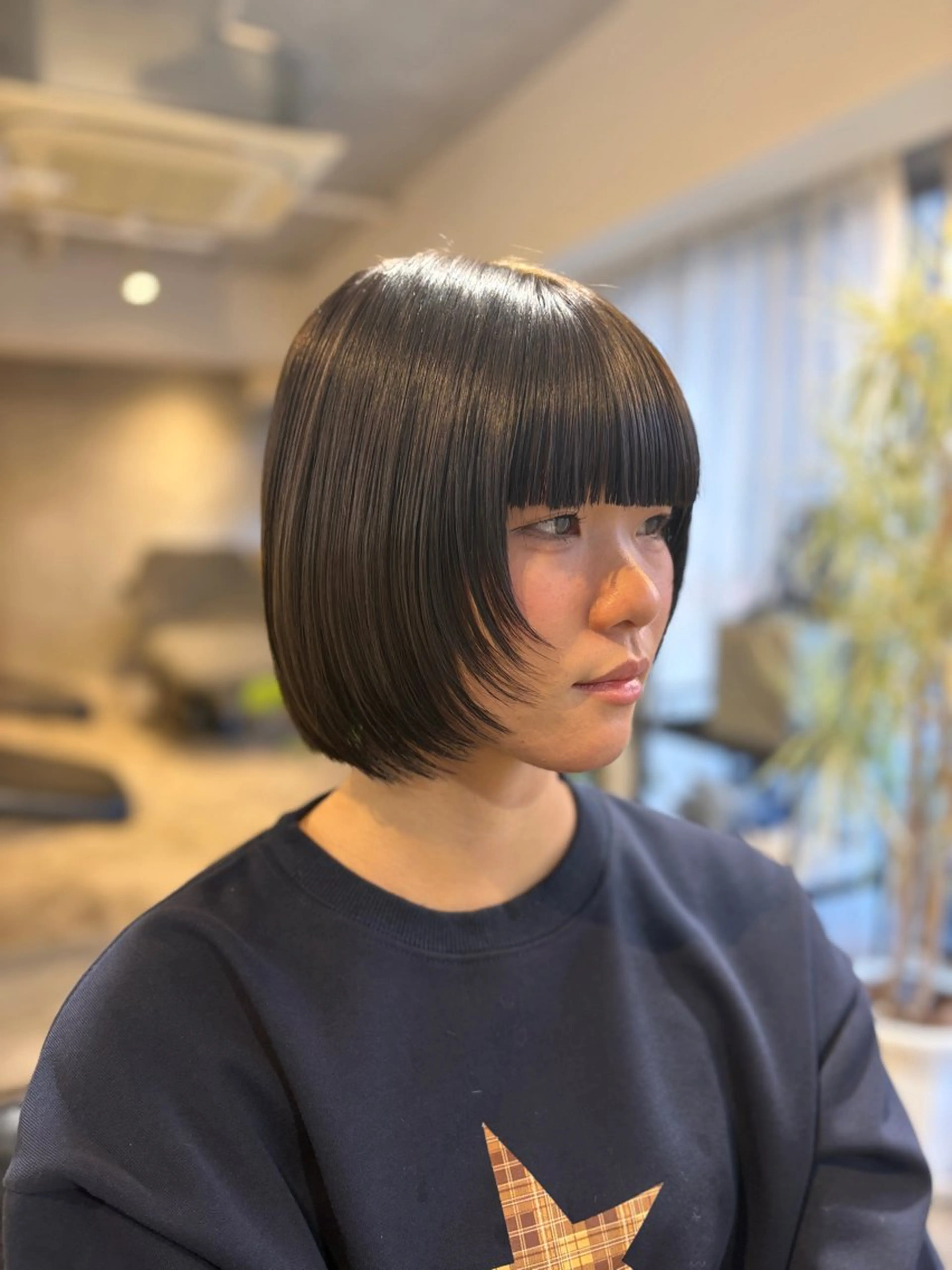 ミディアム ヘアカラー 西片 麻那のマツエク・マツパデザイン