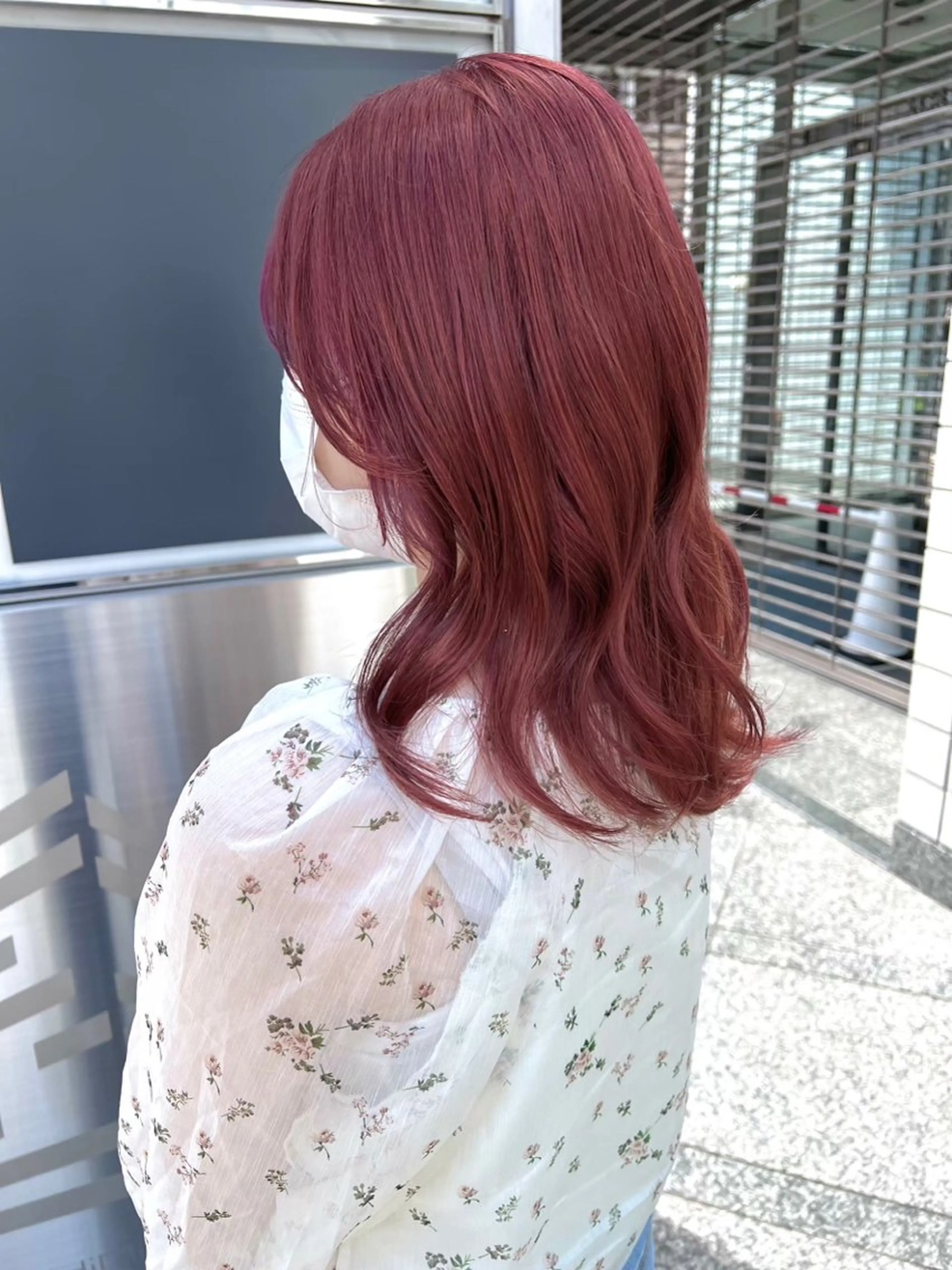 セミロング カラー ParveMix🍀 藤原愛未のヘアスタイル