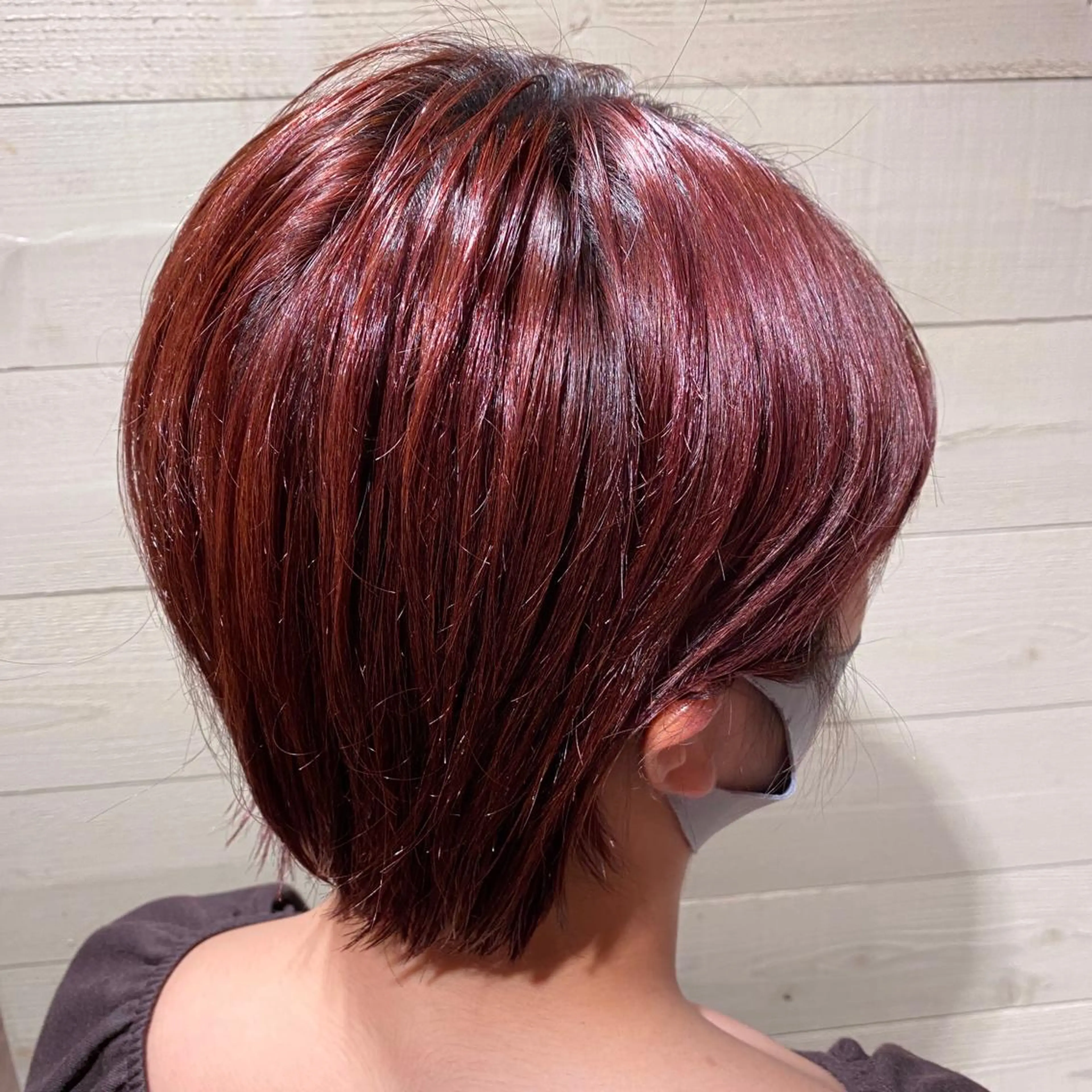 ショート カラー ヘアアレンジ ミズタ マイのヘアスタイル