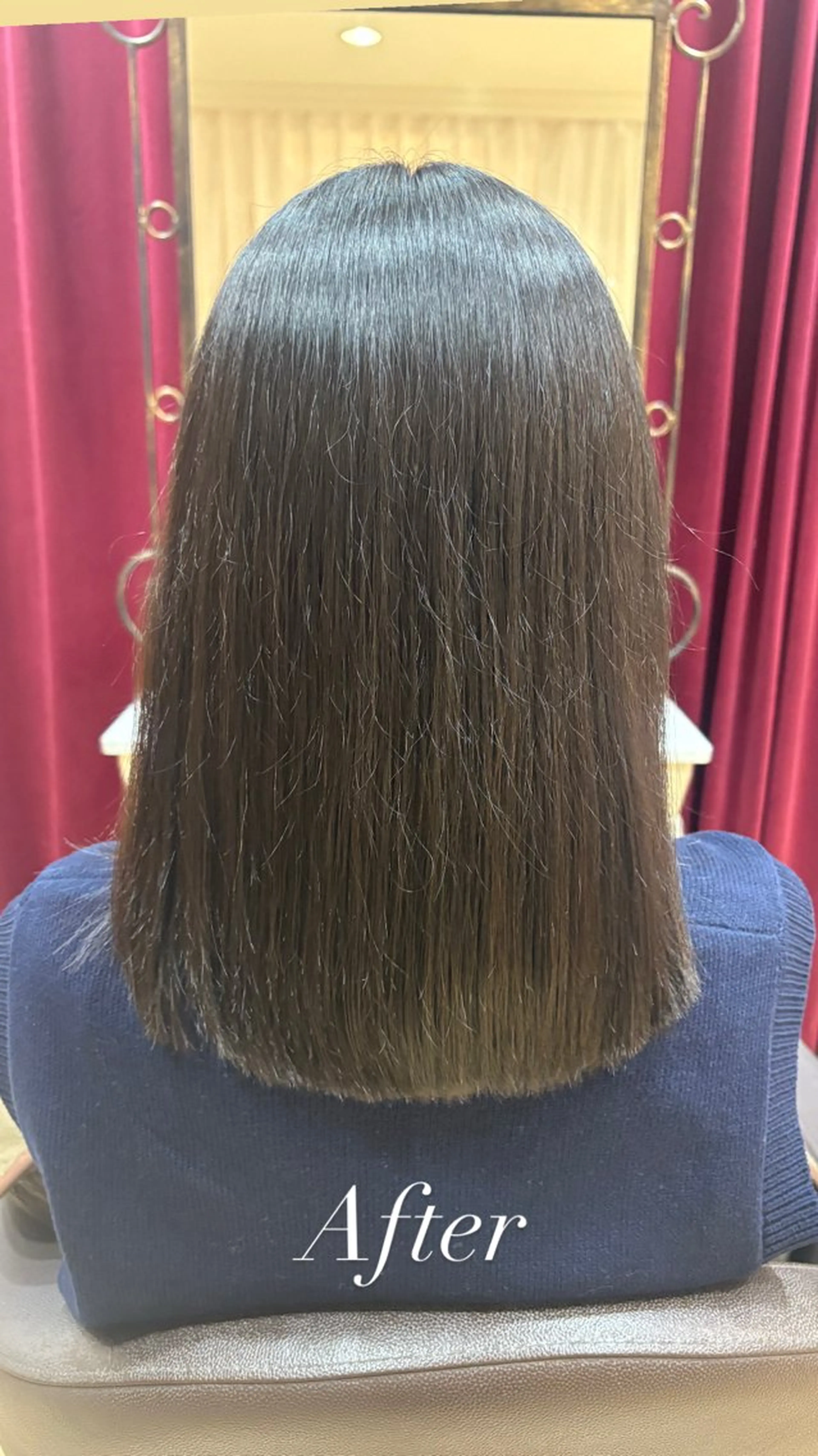 ミディアム 水村 菜々美のヘアスタイル