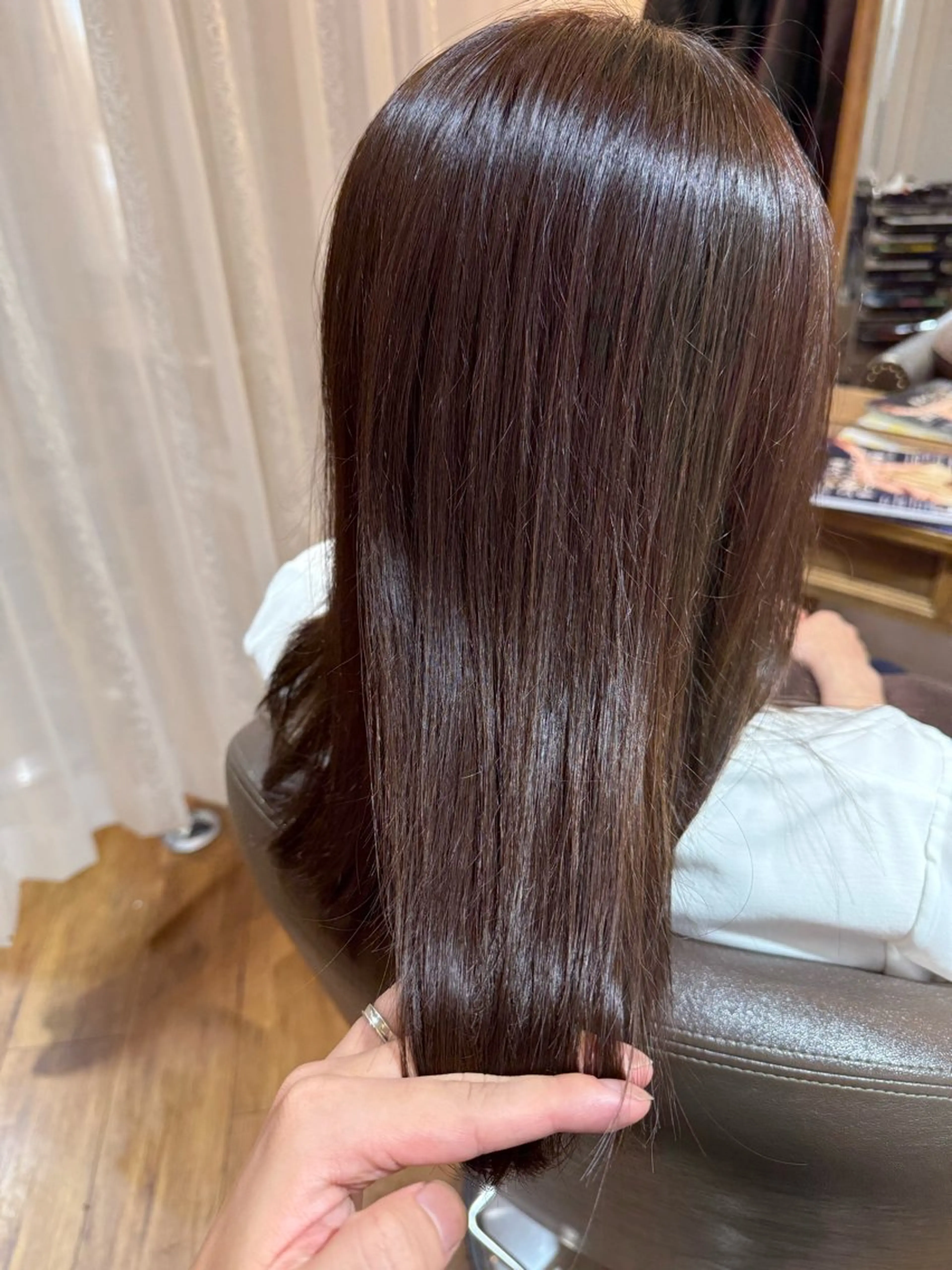 ロング 似合わせカット得意 仁井亮のヘアスタイル