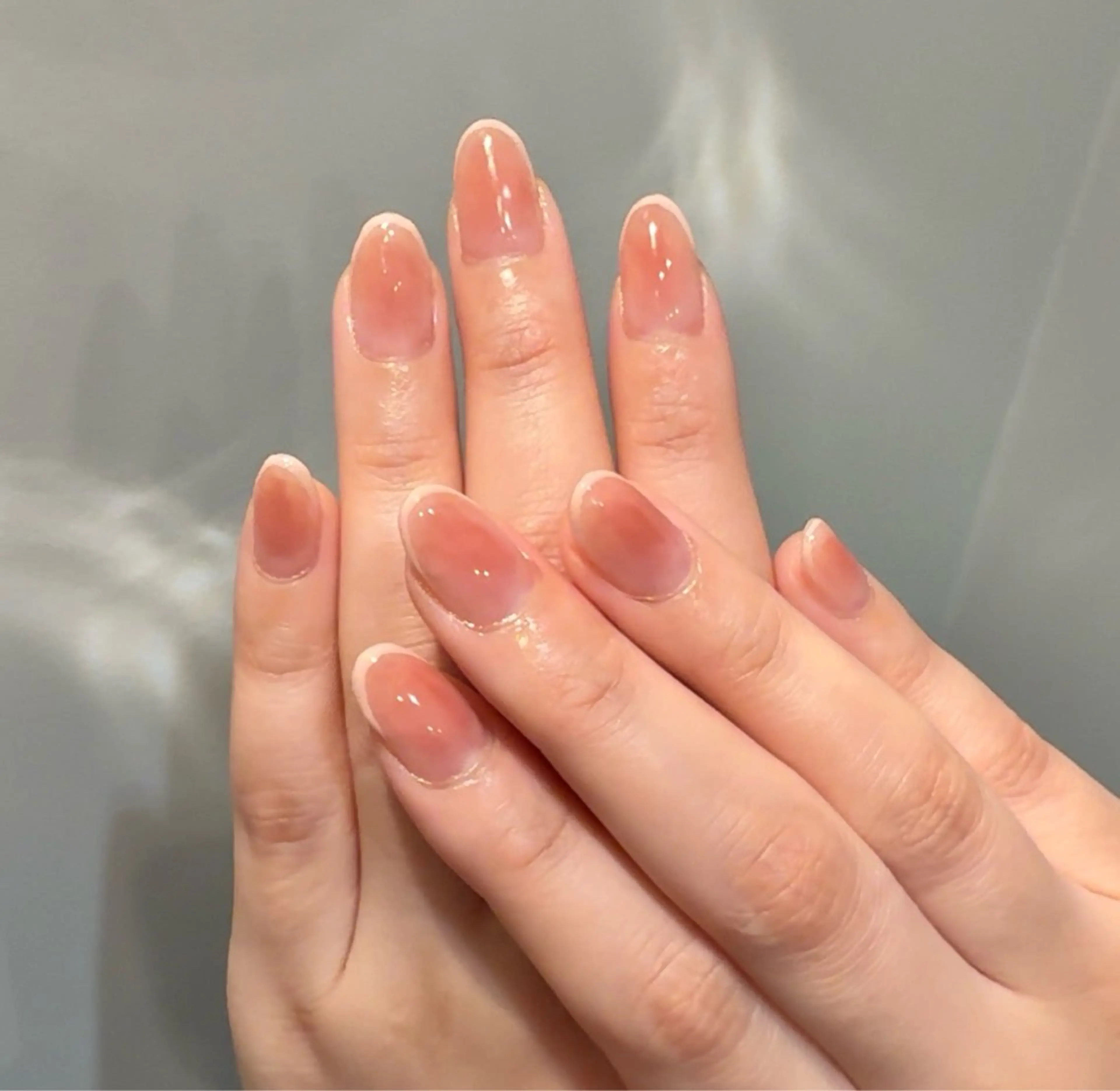 ネイル チークネイル フレンチネイル nail  LATTE所属・nail Latteのネイルデザイン