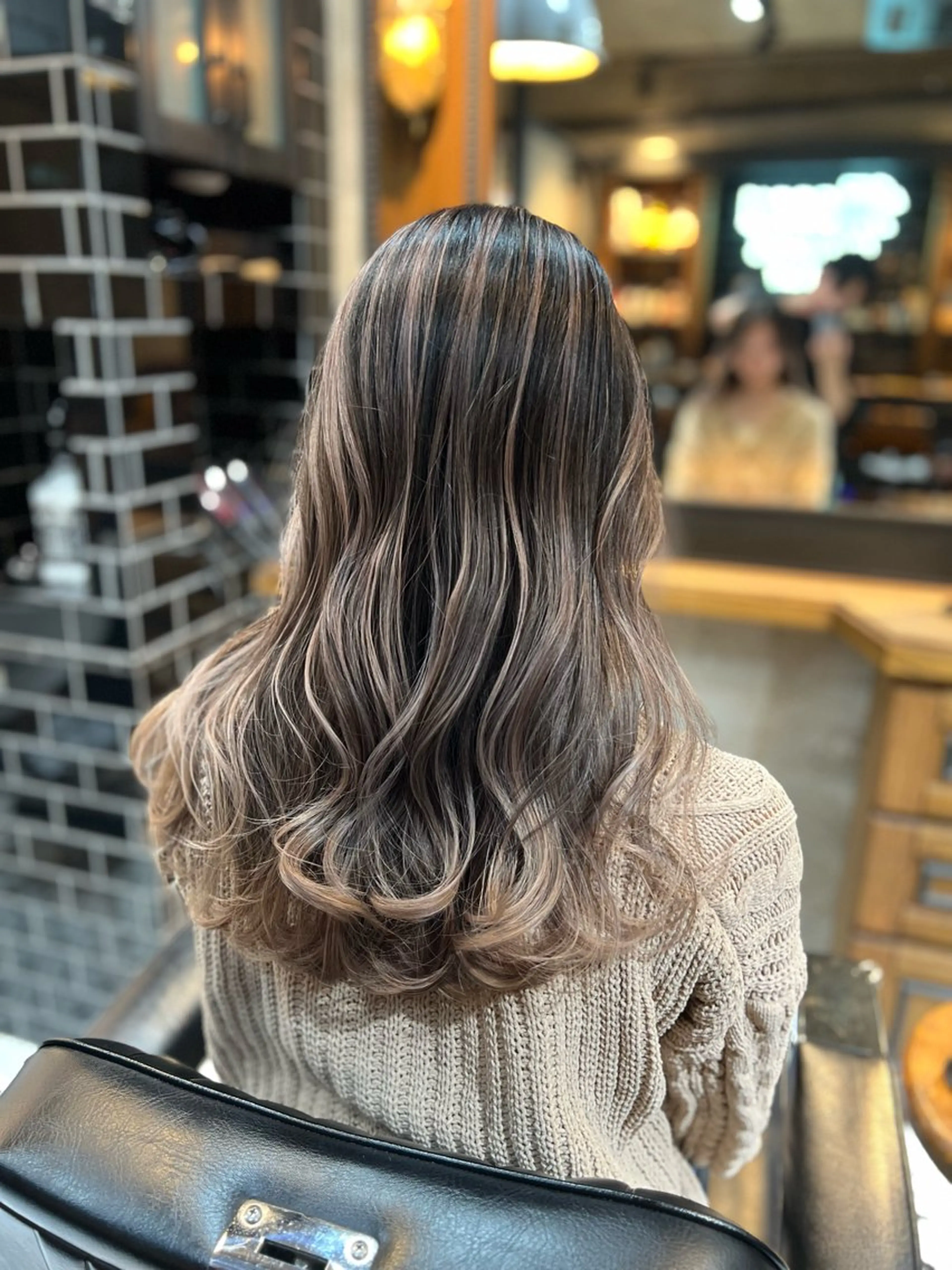 セミロング カラー メンズNo.1💥 ユウトのヘアスタイル