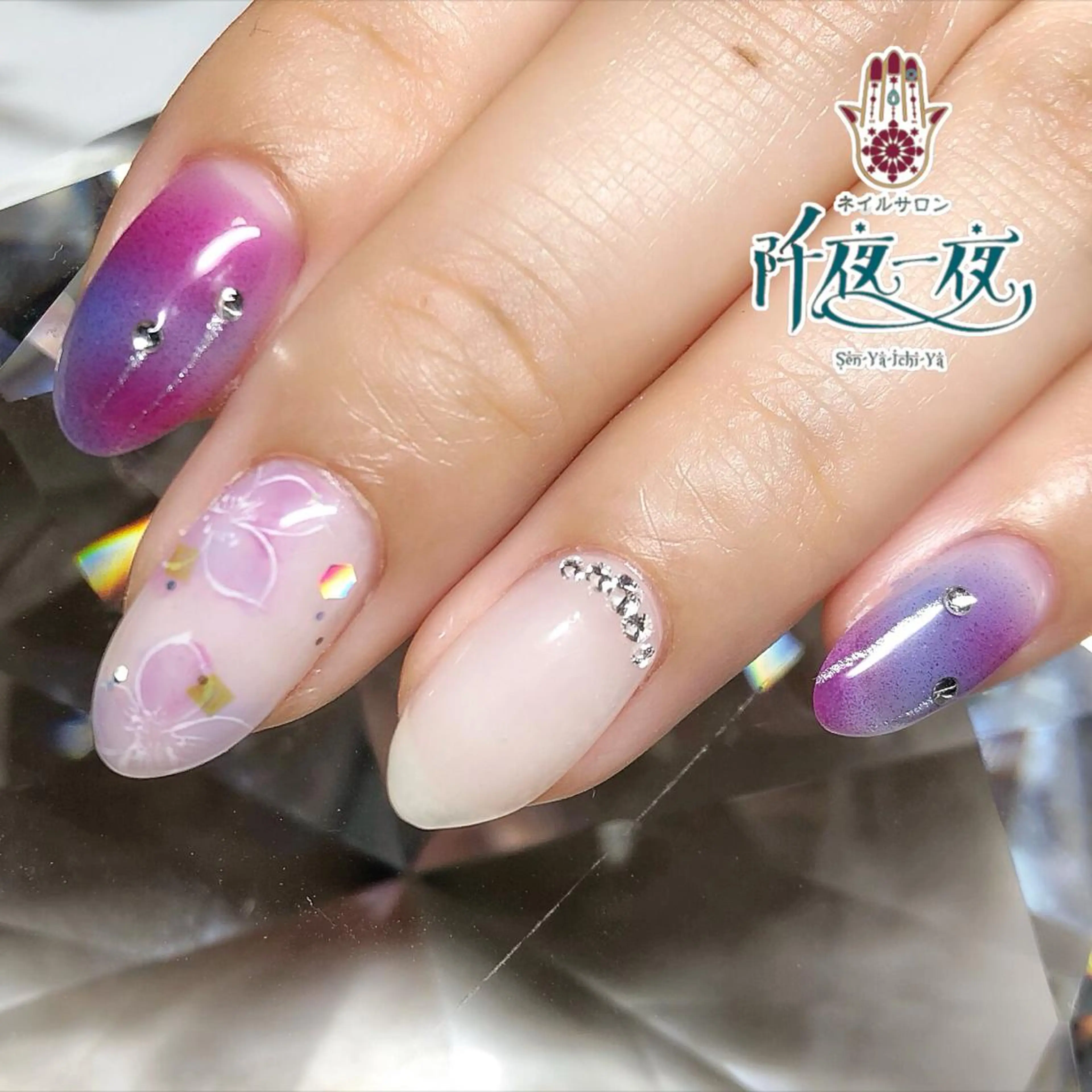 ネイル 六本木ネイル阡夜一夜 当日＆持ち込み歓迎のネイルデザイン