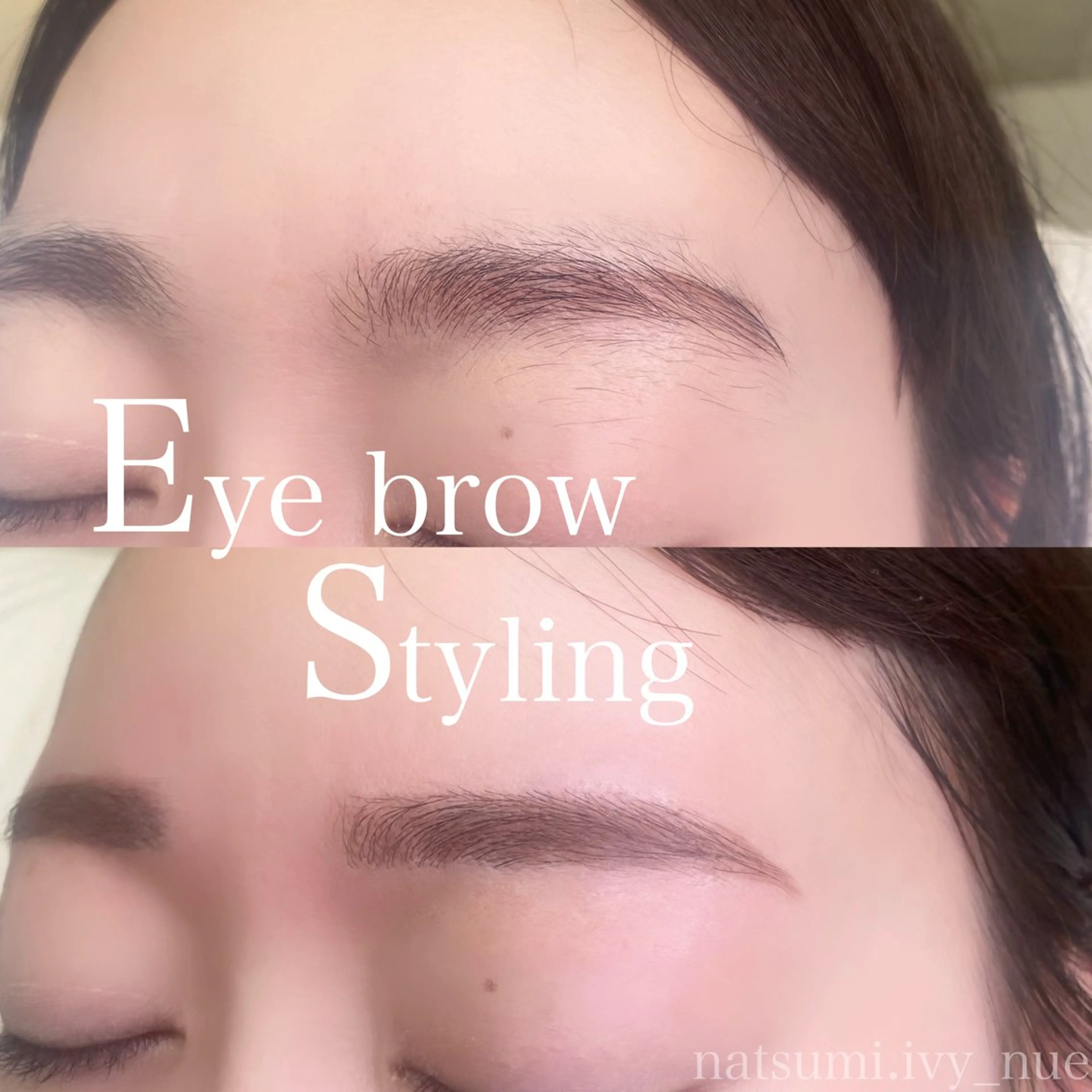 アイブロウ ivy-nue🩶 Natsumiのマツエク・マツパデザイン