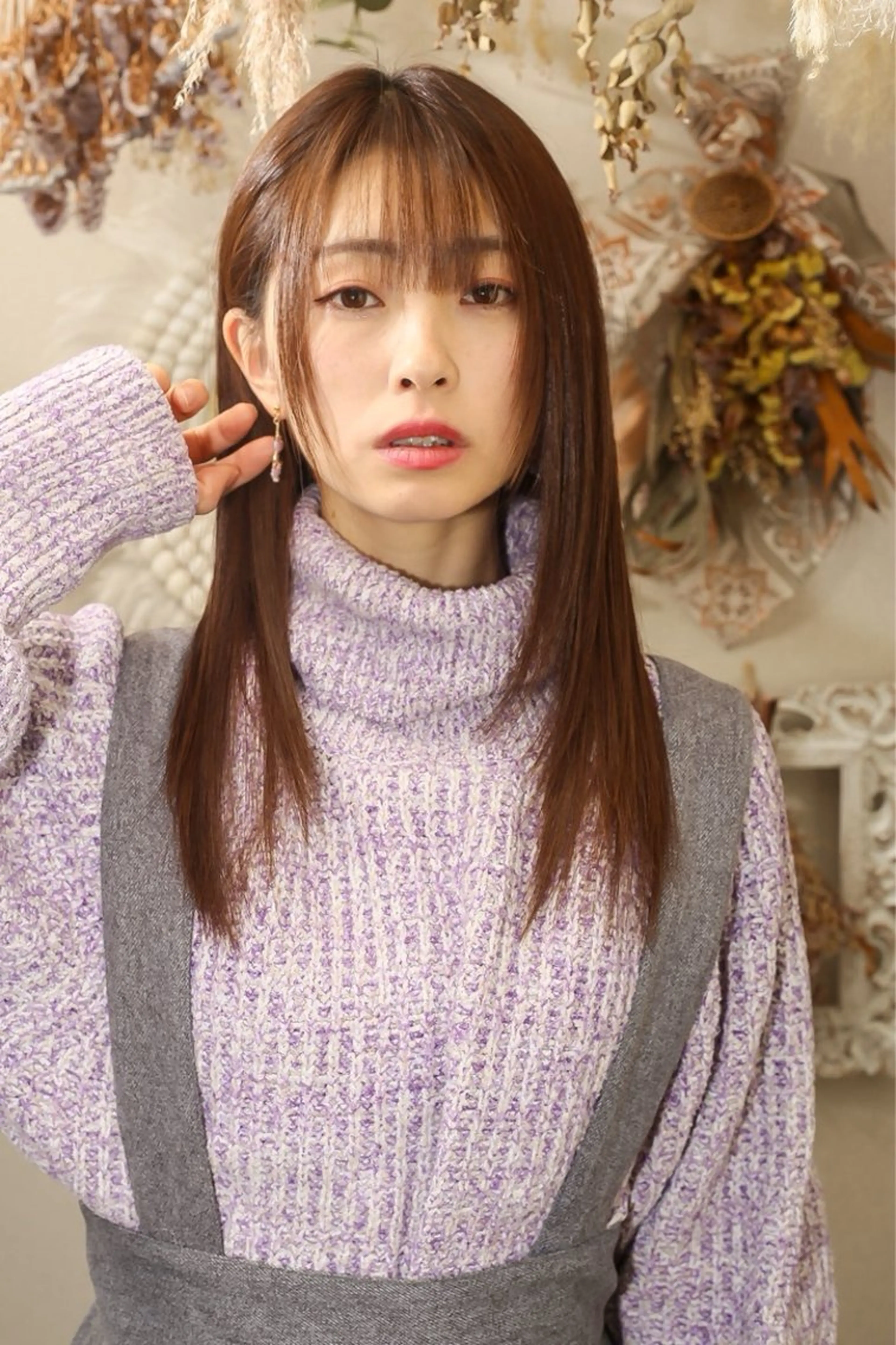 ロング 伊藤 裕貴のヘアスタイル