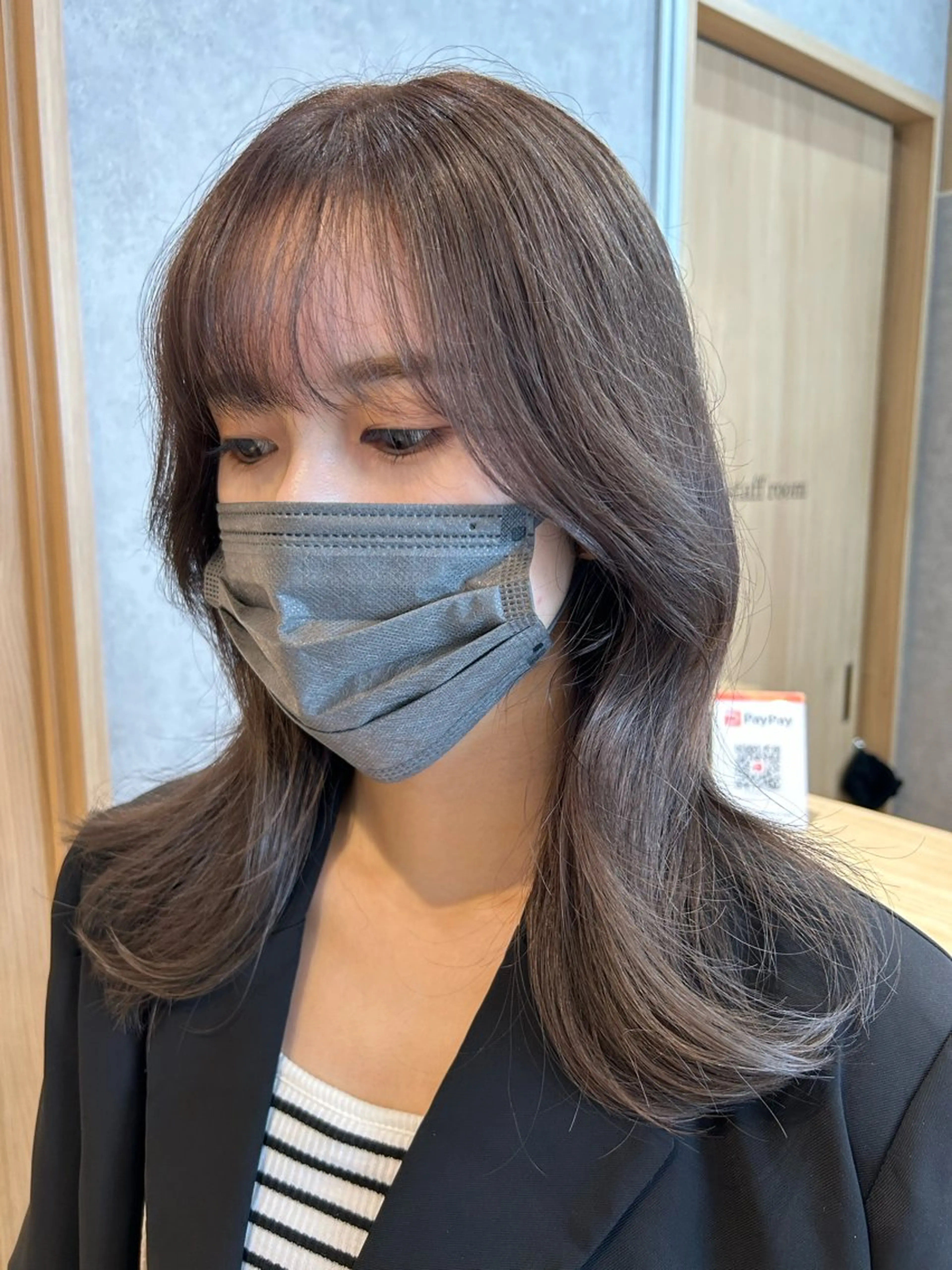 ミディアム カラー mizuki roan多々良店のヘアスタイル