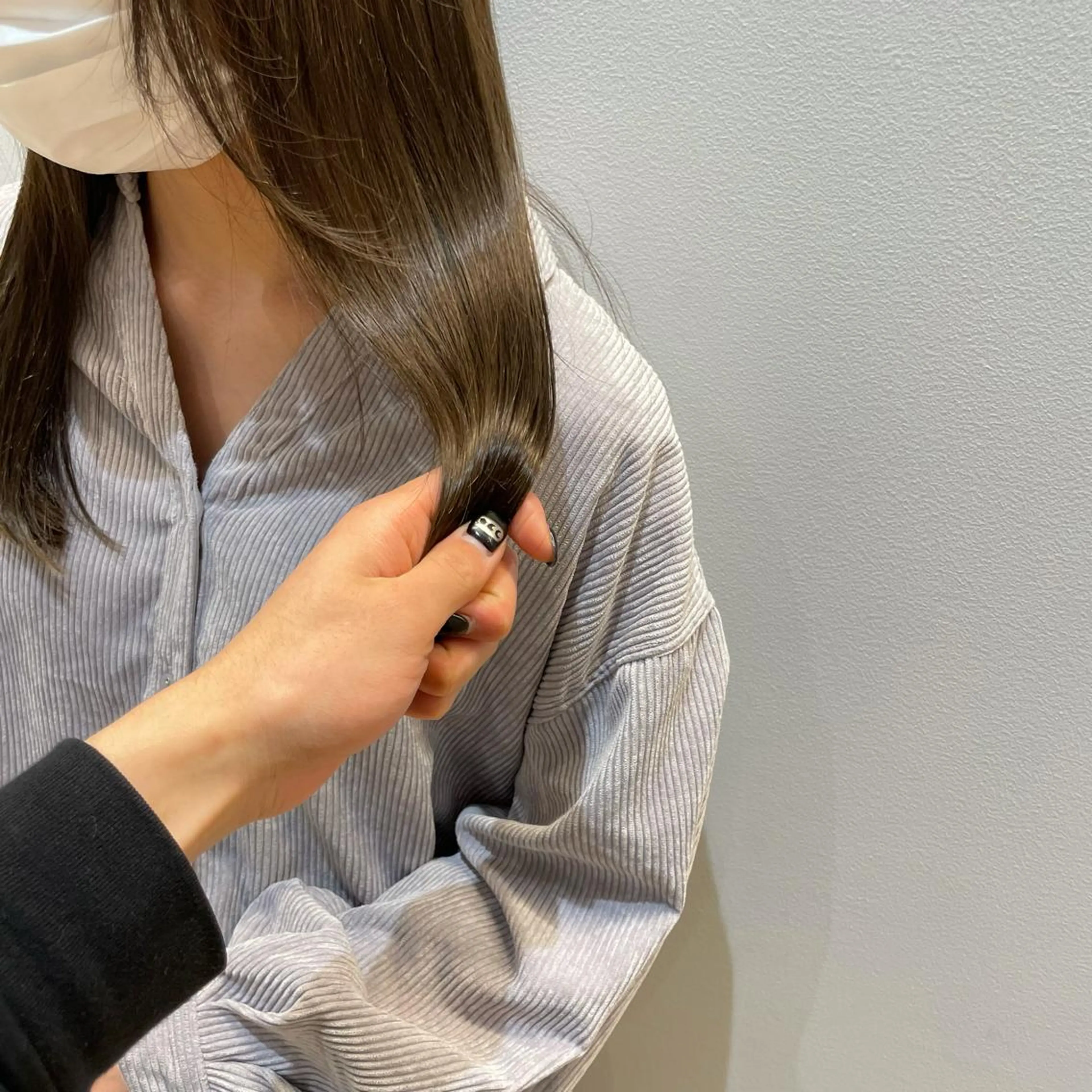 ミディアム カット ヘアカラー 🥀似合わせ🥀 柔らかカラー・タイトのヘアスタイル