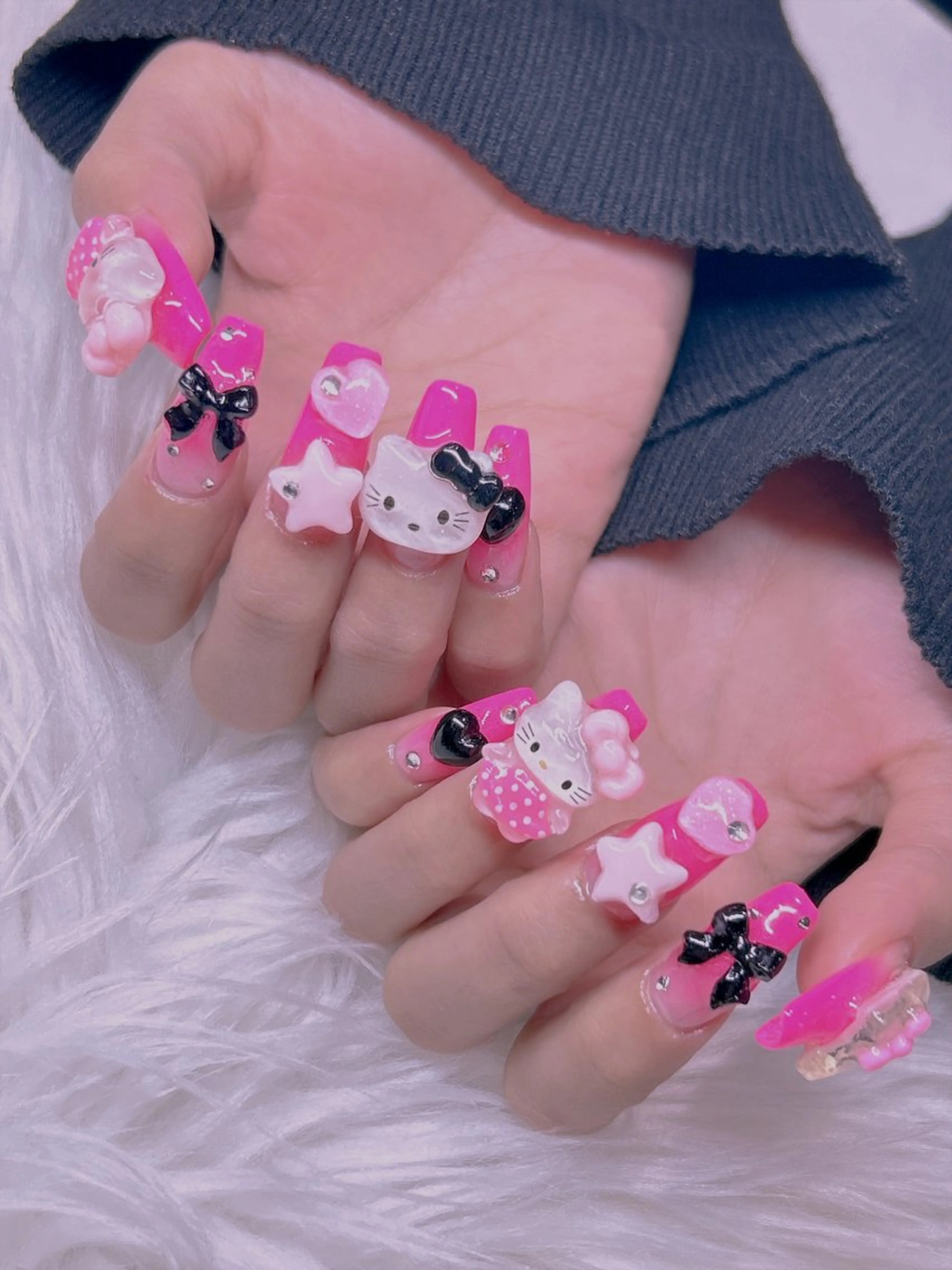 ネイル ハンドネイル 長さだし専門店 M2　rikaのネイルデザイン