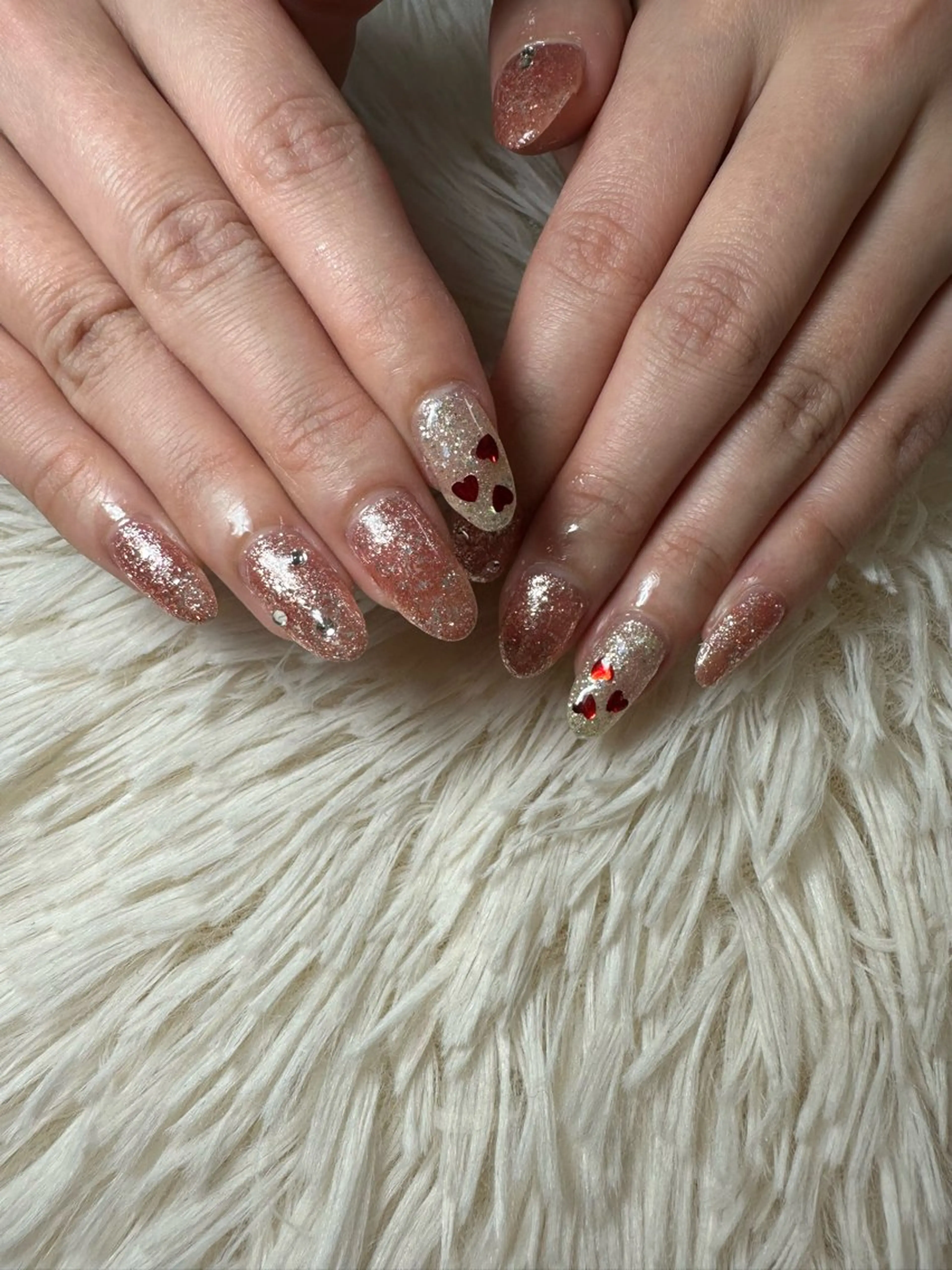 ハンドネイル　オフ込みの写真