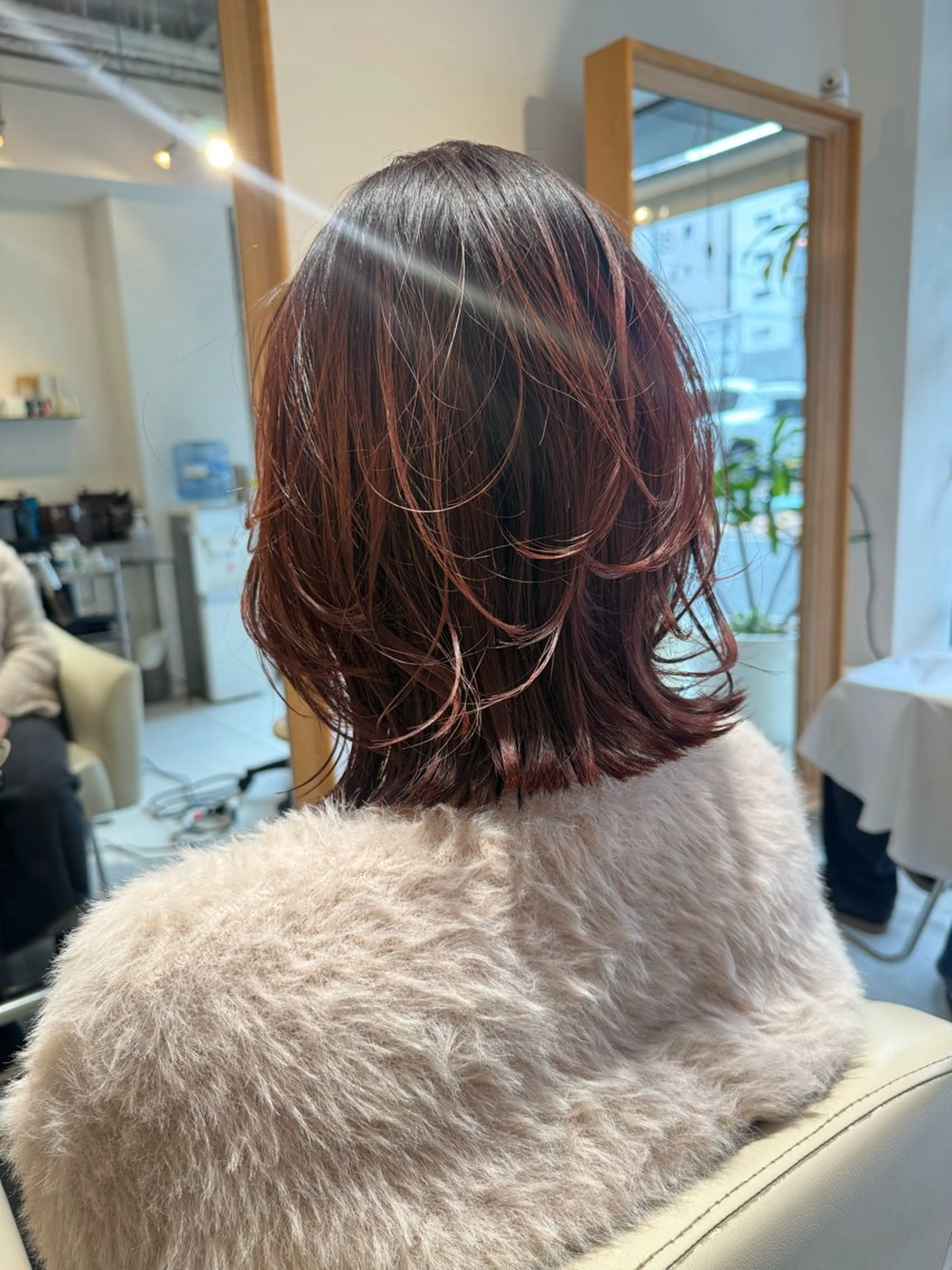 ショート カラー カット ヘアカラー トリートメント 安永 涼のヘアスタイル