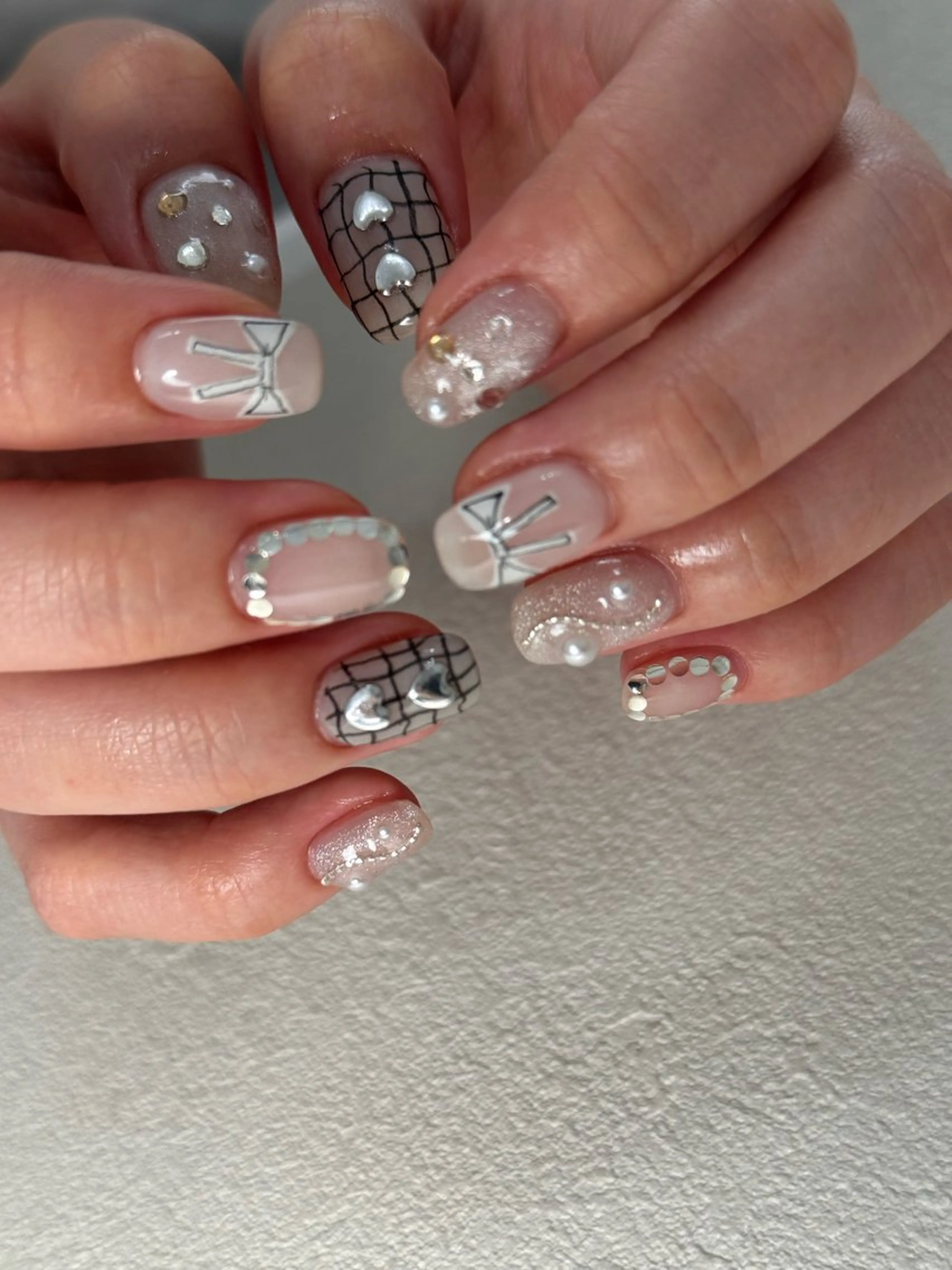 ネイル ハンドネイル ak nail .のネイルデザイン