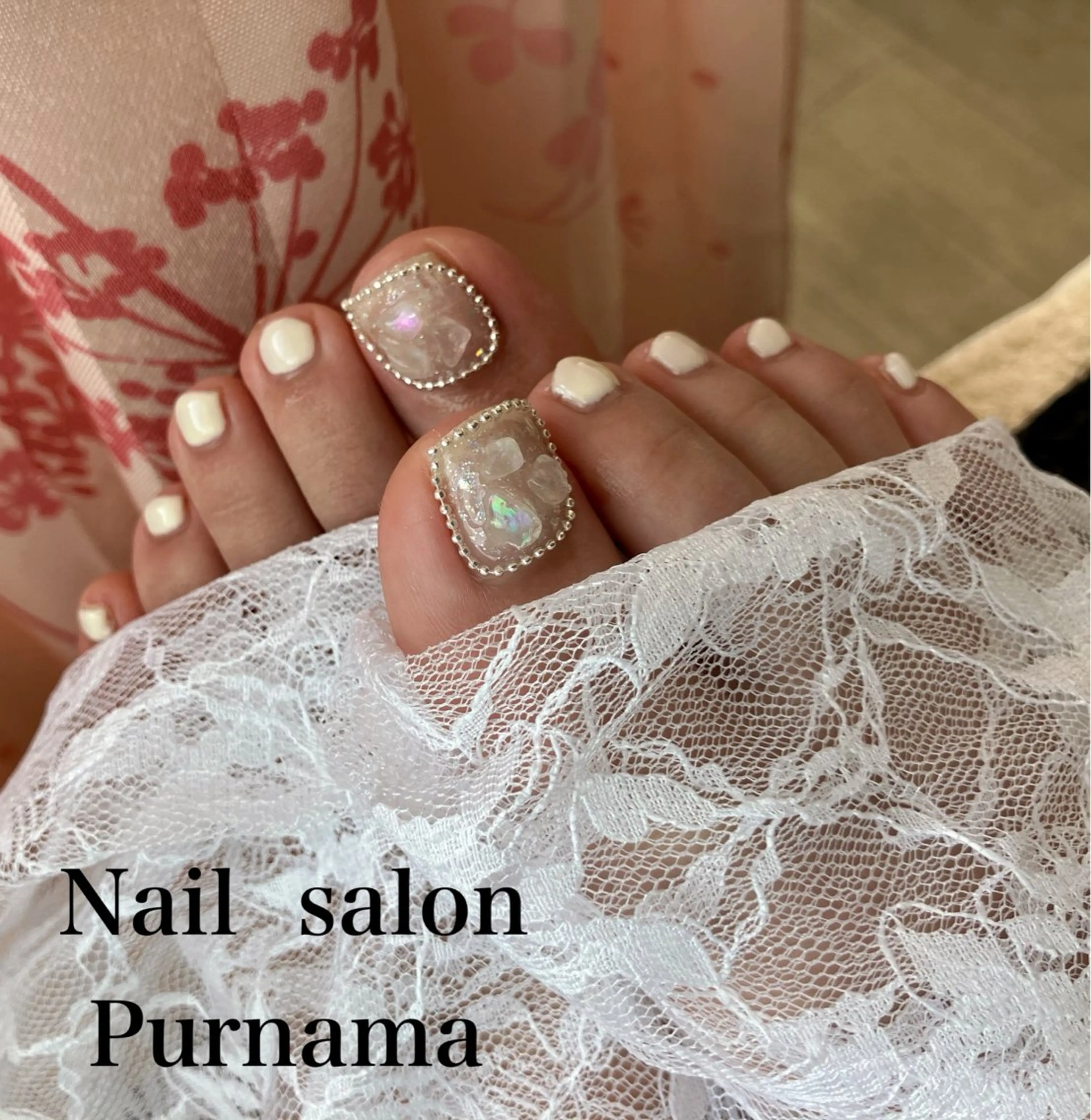 ネイル フットネイル Purnama あきのネイルデザイン