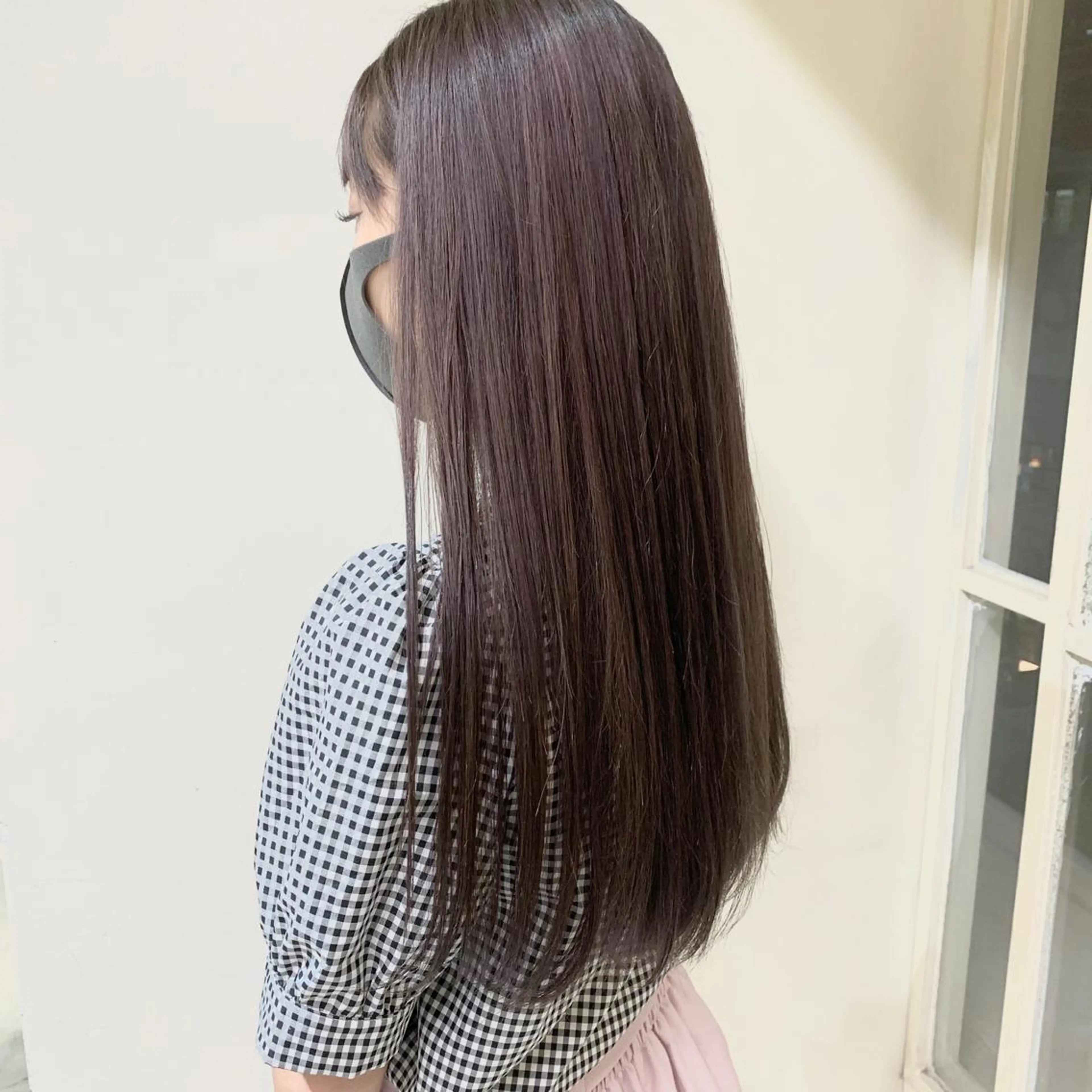 カラー ベージュカラー ラベンダーカラー 窪田 椋介のヘアスタイル