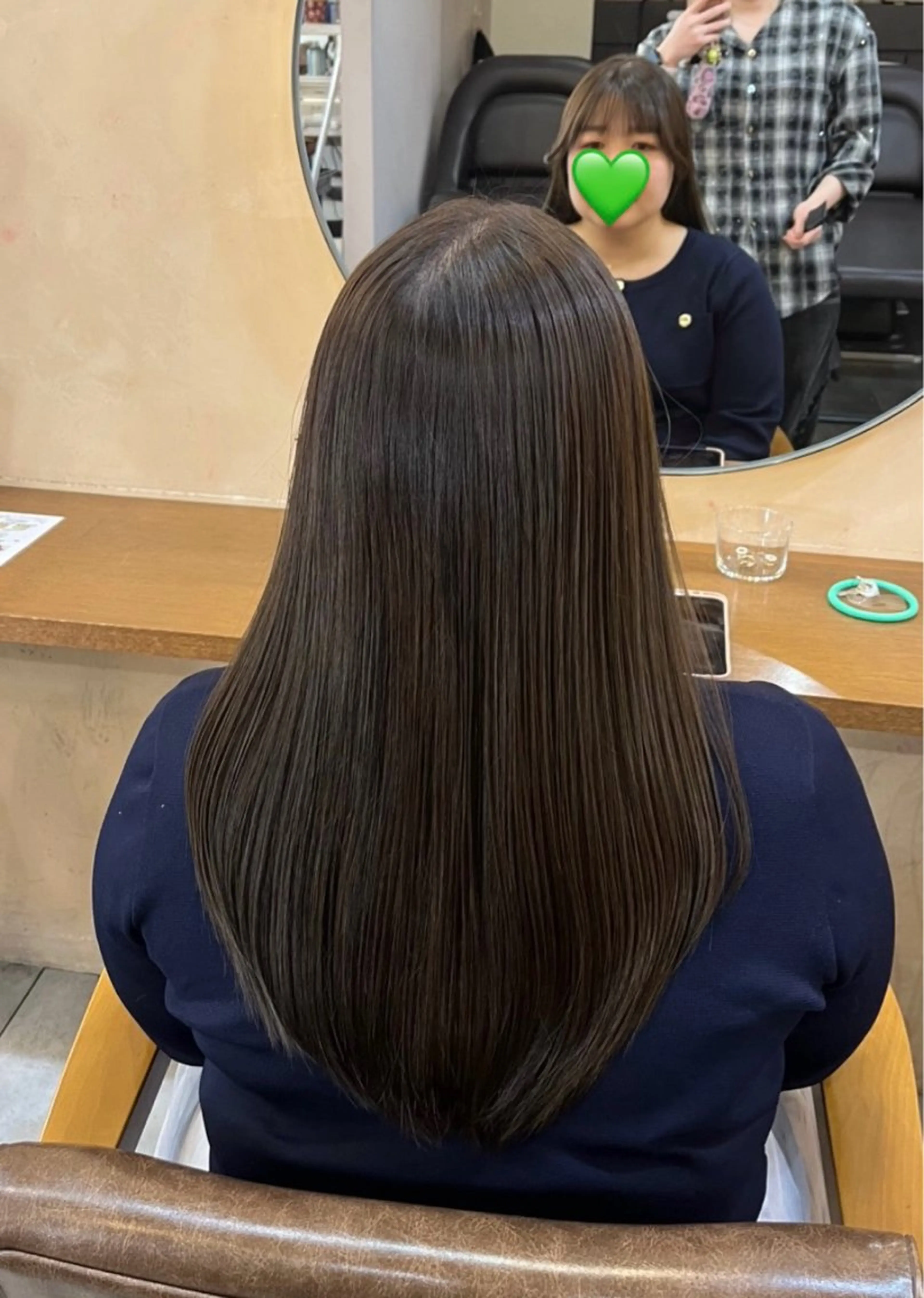 ロング カラー mit bytree MISAKI🎀のヘアスタイル