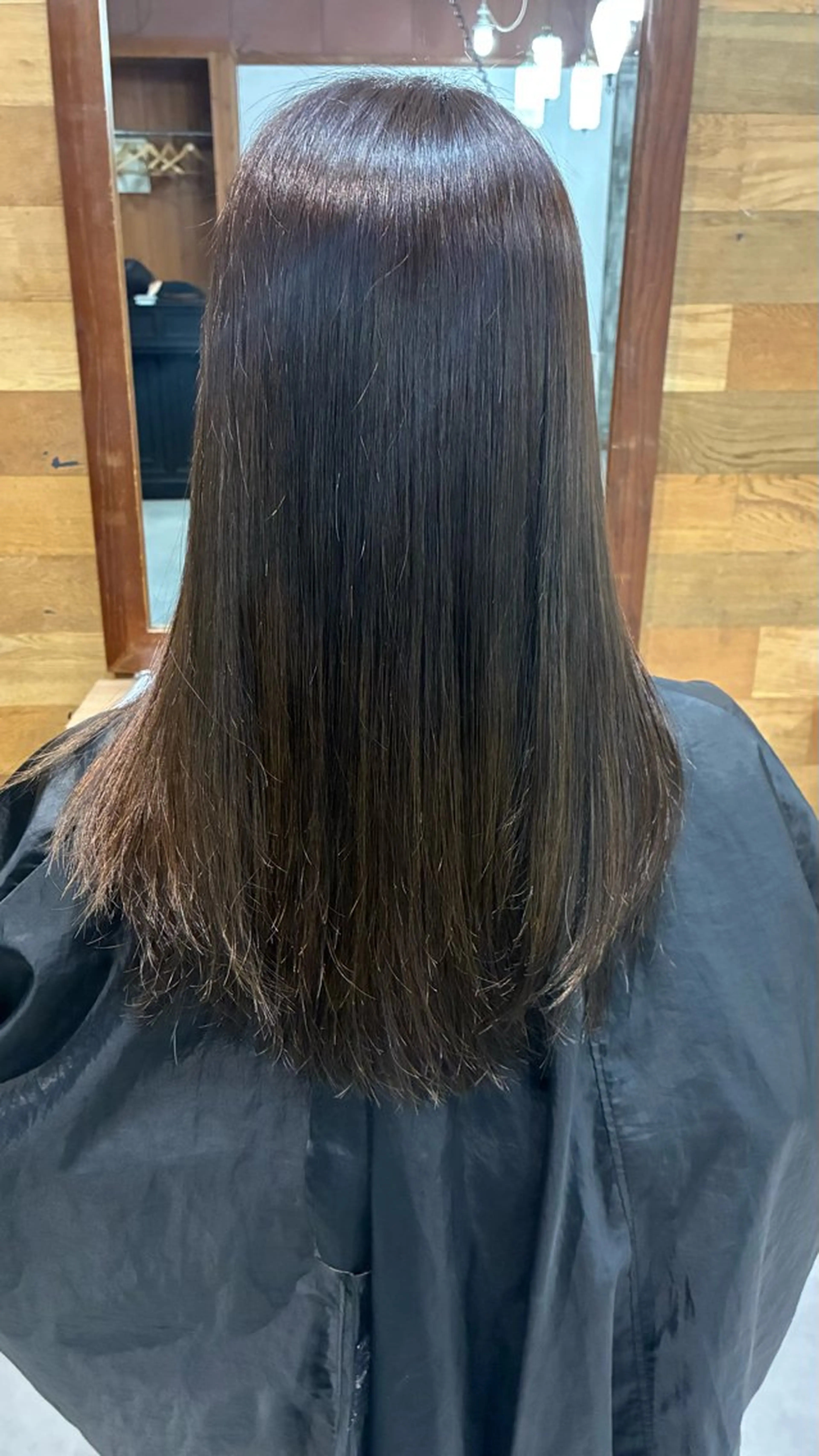 セミロング カラー 井阪 煌希のヘアスタイル