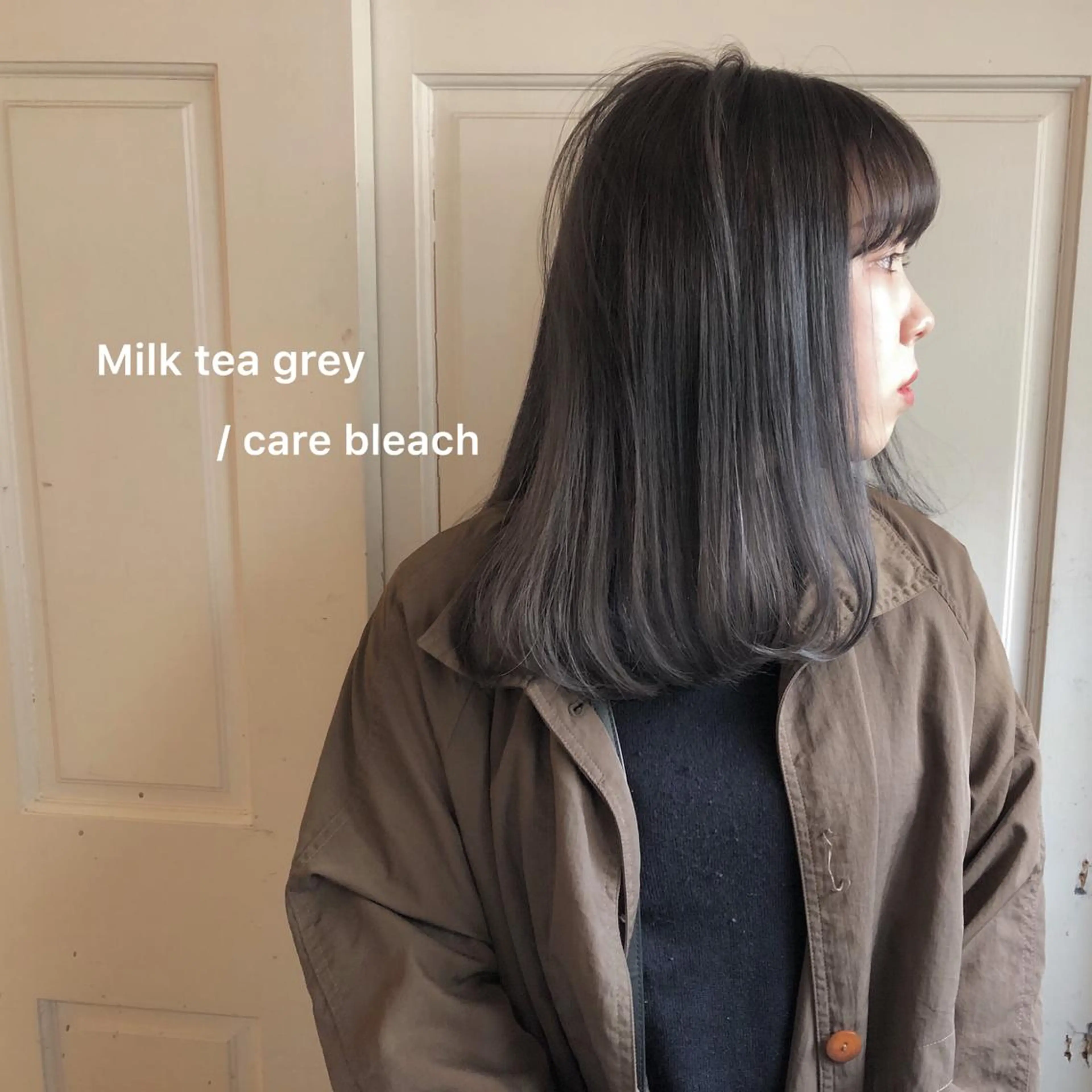 ミディアム ヘアカラー 🌸ハイトーン 新田　廉 🌸のヘアスタイル